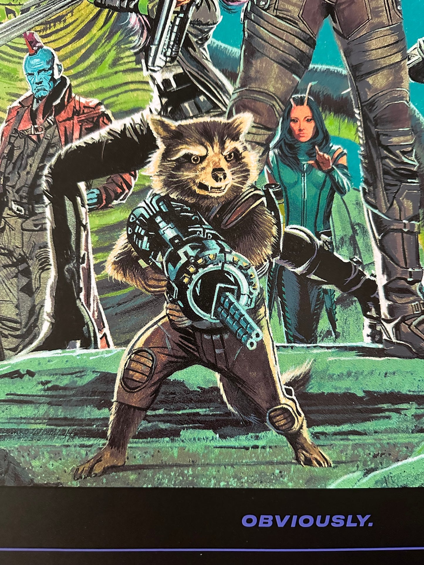 Paul Mann – Guardians of the Galaxy 2, 24 x 36 in, poster, image 6