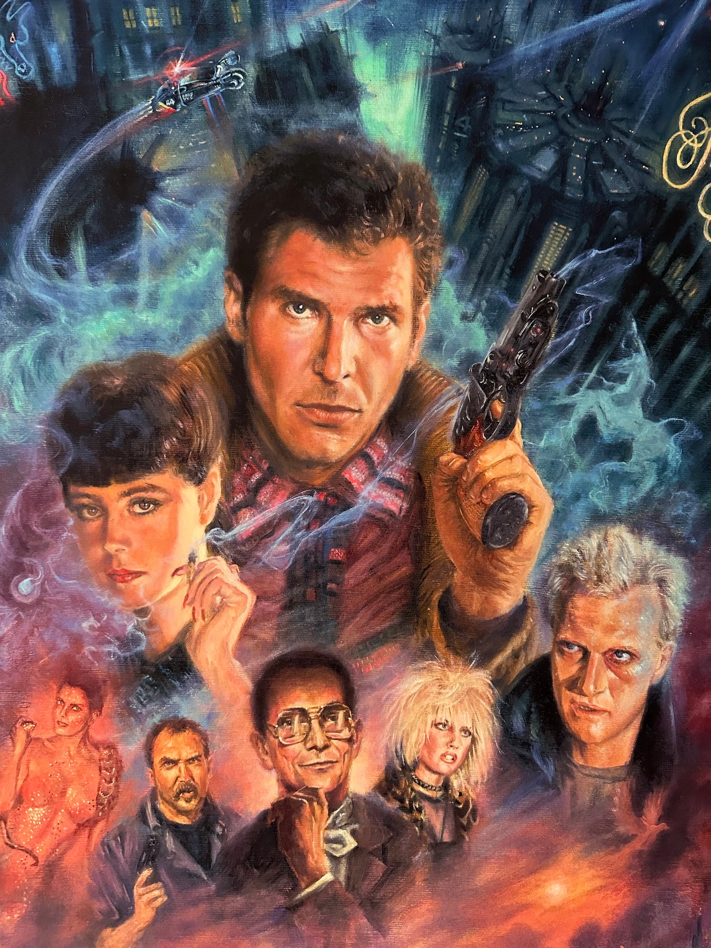 Gustavo Barroni – Blade Runner Art Variant, 24 x 36 in, poster, image 3
