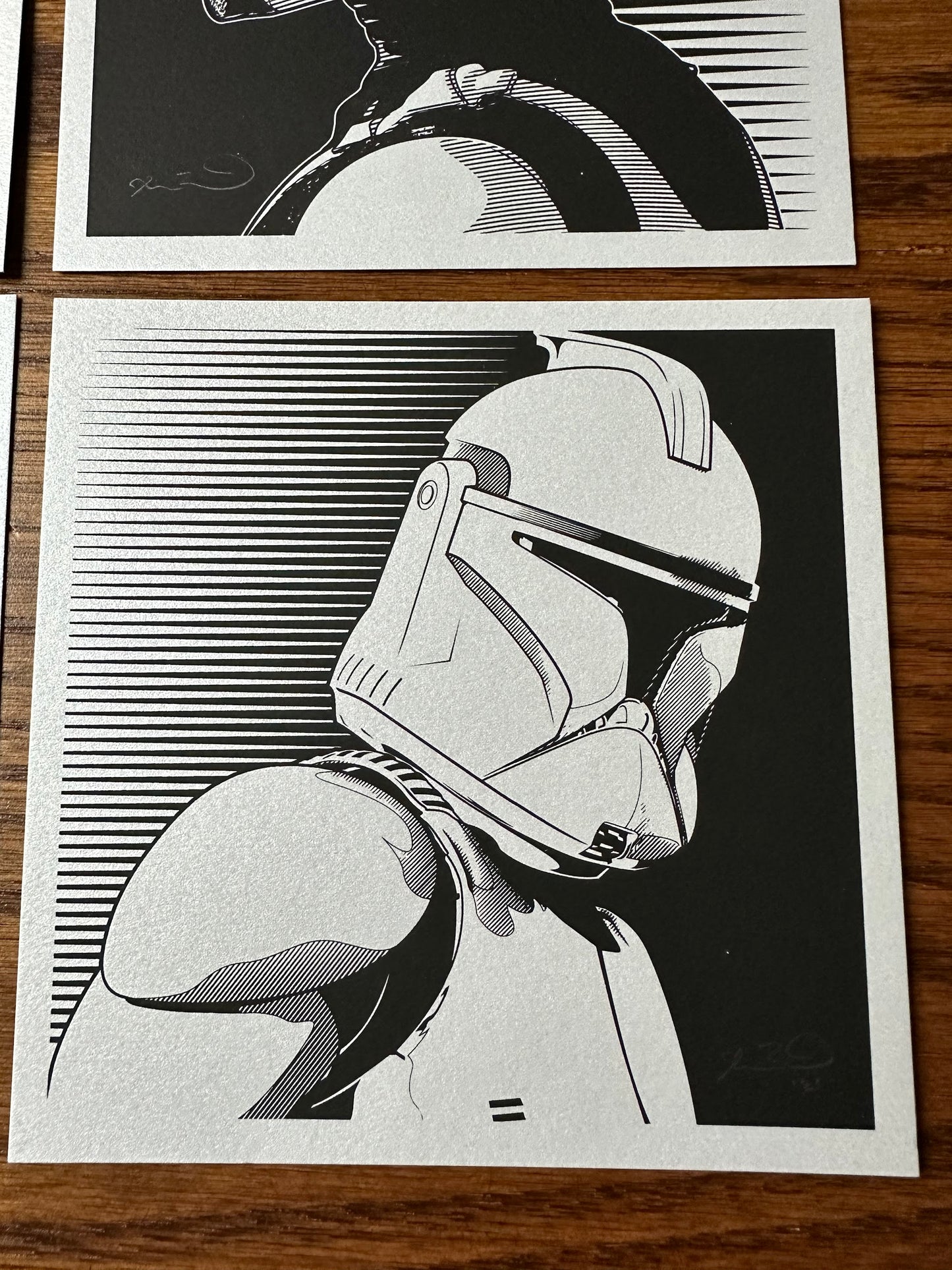 Joshua Budich – Lot of 5 Empire Jedi Mind Tricks, 6 x 6 in, art print, image 5