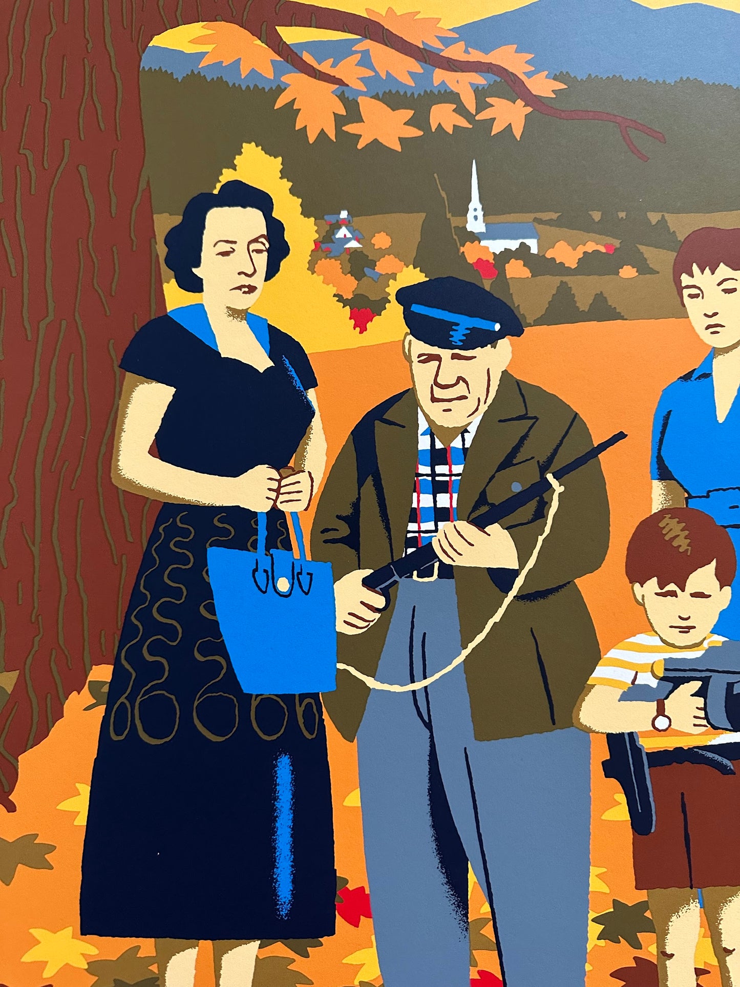 David Merveille – The Trouble with Harry, 24 x 36 in, poster, image 6