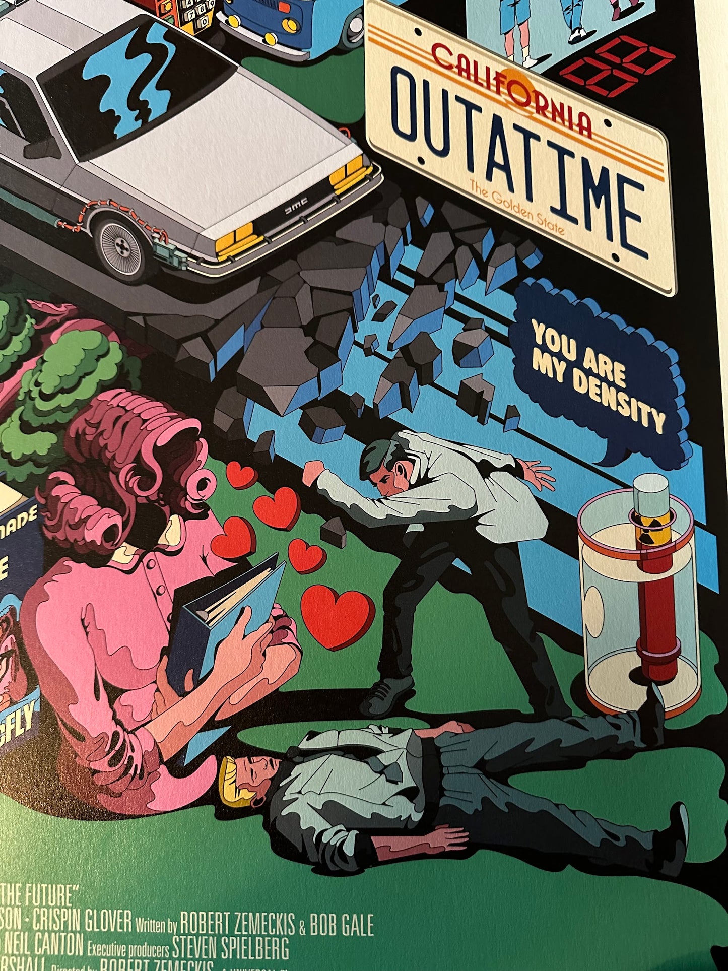 Dave Arcade – Back to the Future, 24 x 36 in, poster, image 7