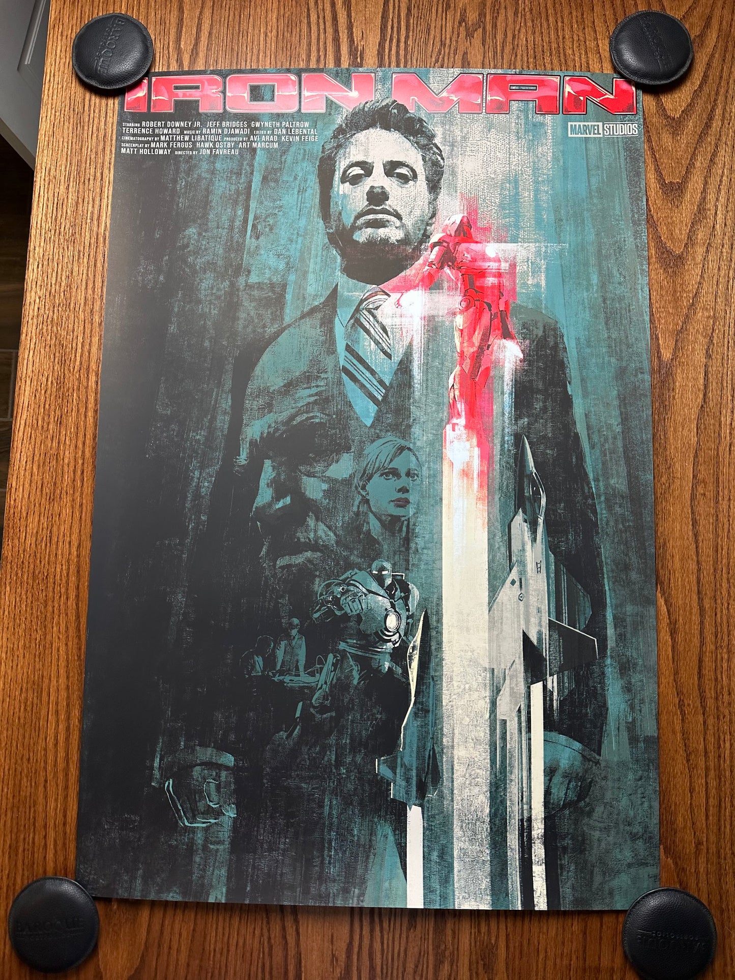 Hans Woody – Iron Man, 24 x 36 in, poster