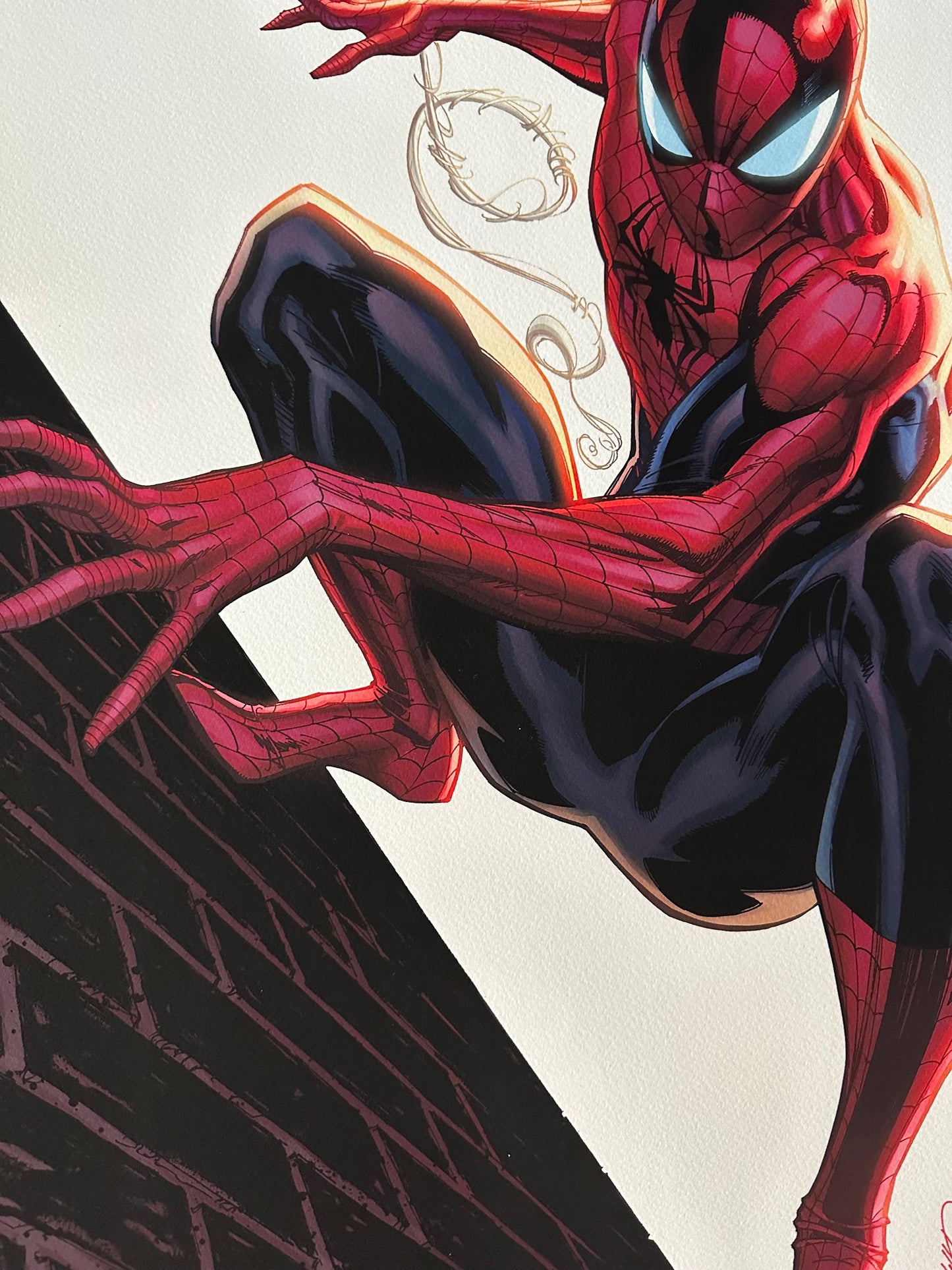J. Scott Campbell – Spider-man, 16 x 24 in, art print, image 3