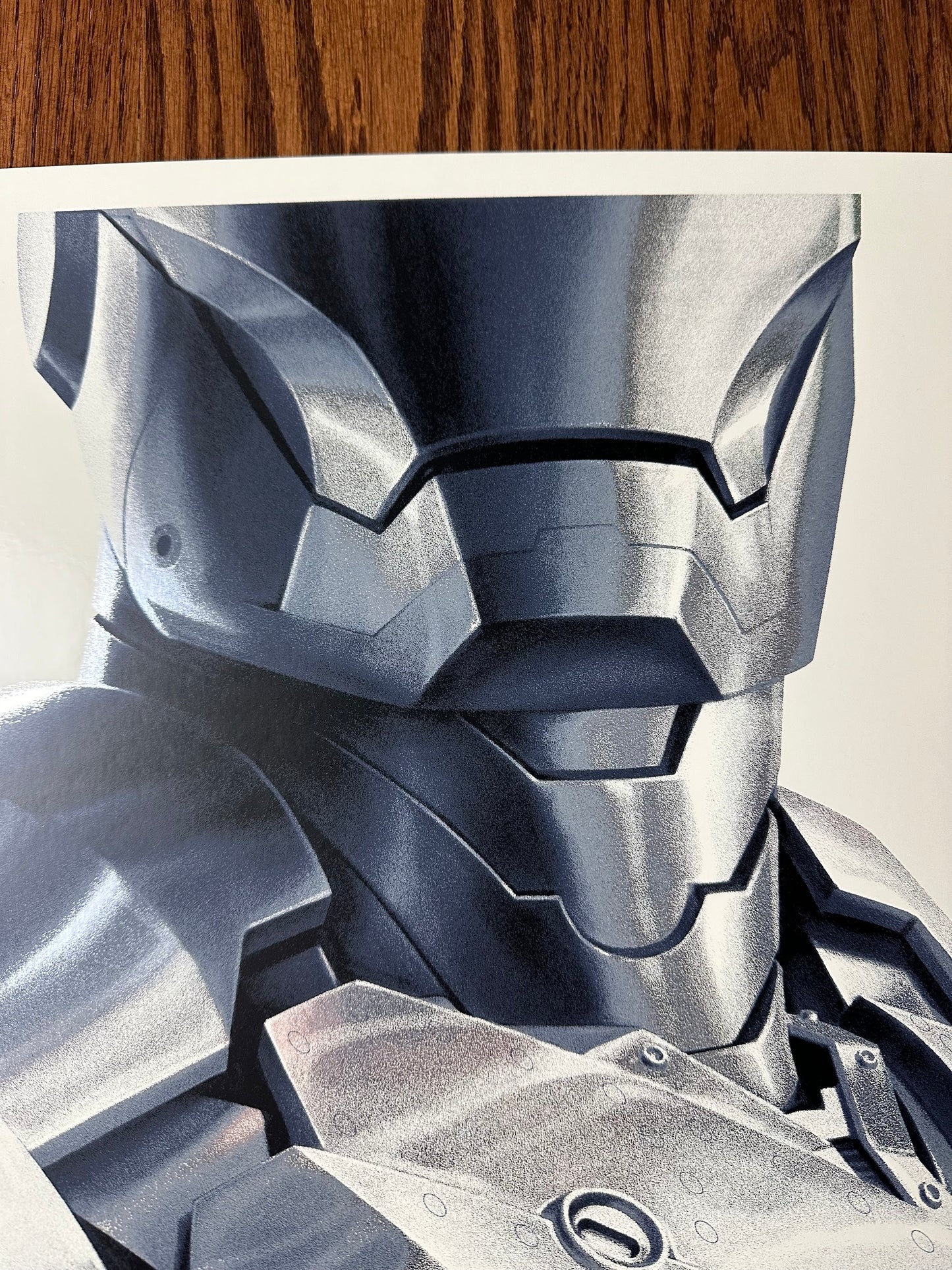 Phantom City Creative – Iron Man Mark II Foil Variant, 24 x 36 in, poster, image 2