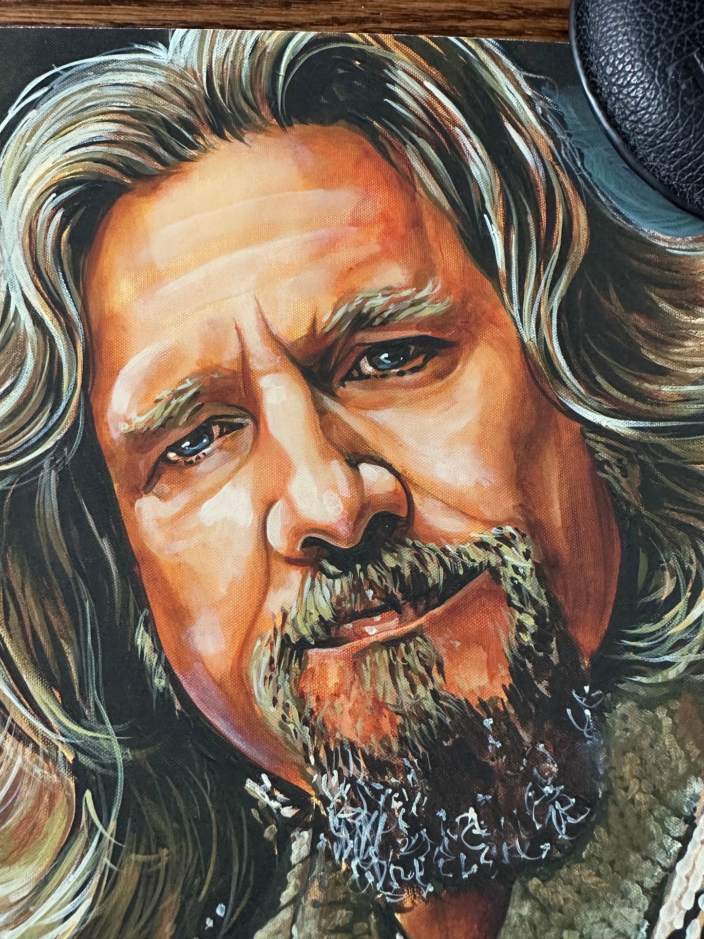 Unknown – The Big Lebowski "The Dude", 12 x 12 in, art print, image 2