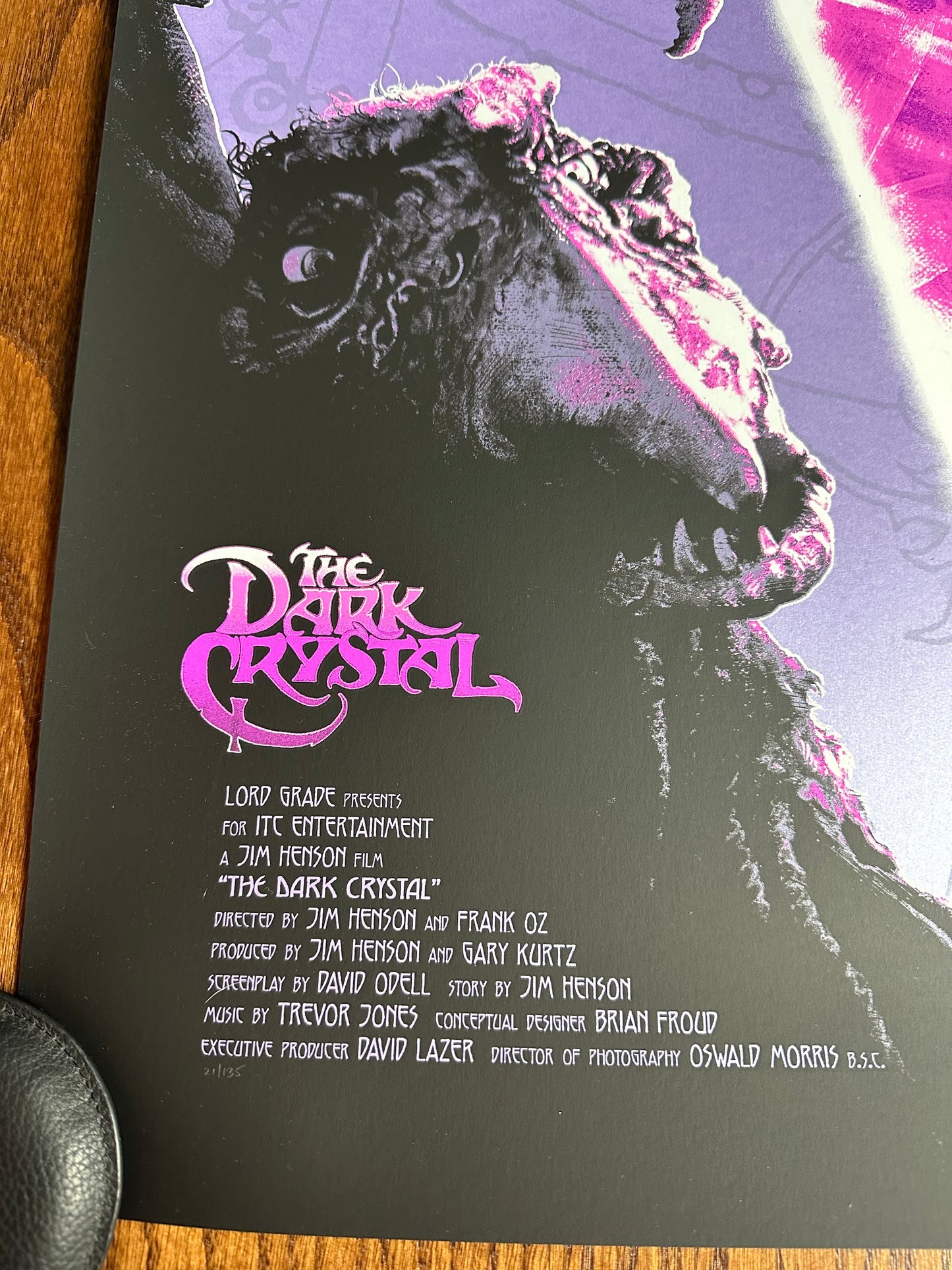 Kevin Wilson – The Dark Crystal, 24 x 36 in, poster, image 4