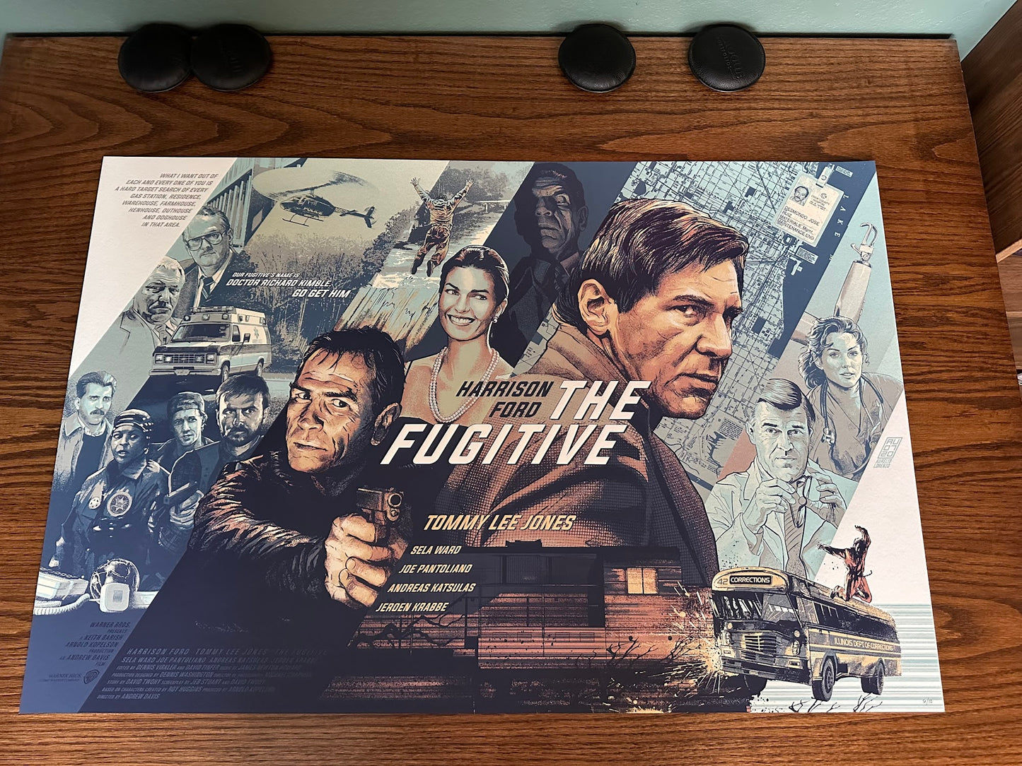 Aurelio Lorenzo – The Fugitive, 36 x 24 in, poster