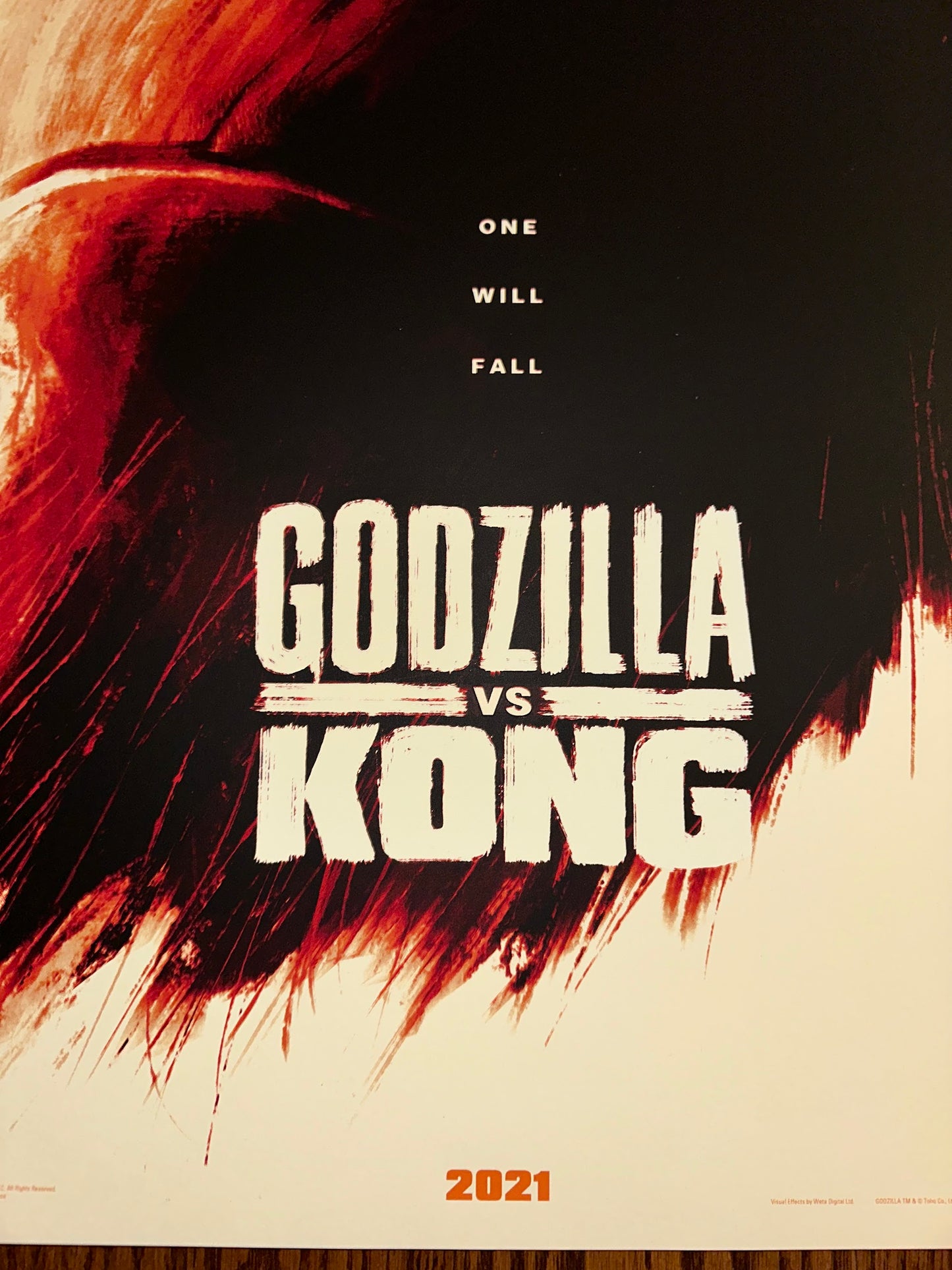 Phantom City Creative – Godzilla Vs. Kong, 24 x 36 in, poster, image 3