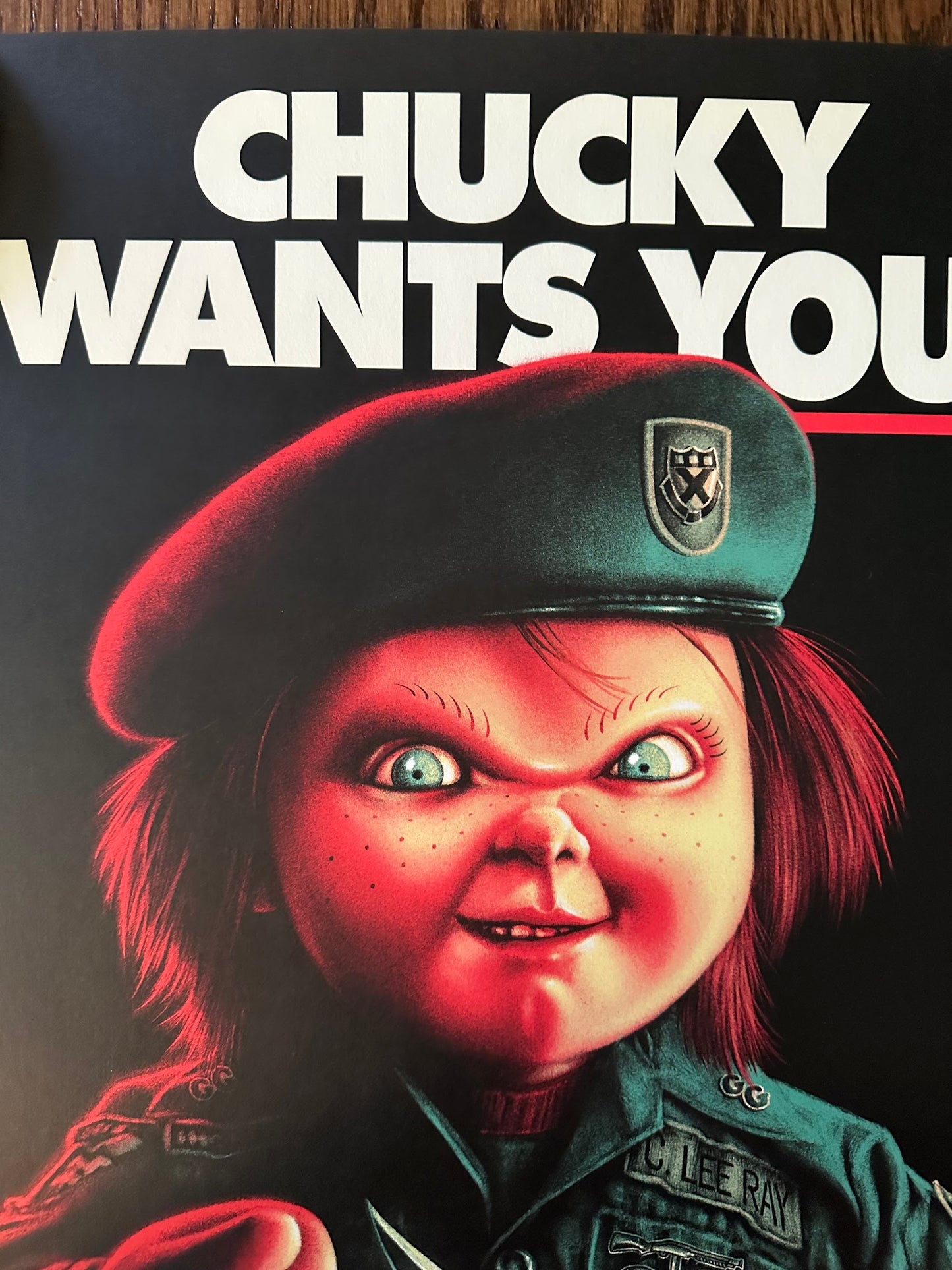Matt Ryan Tobin – Child's Play 3 Chucky Wants You, 18 x 24 in, art print, image 2