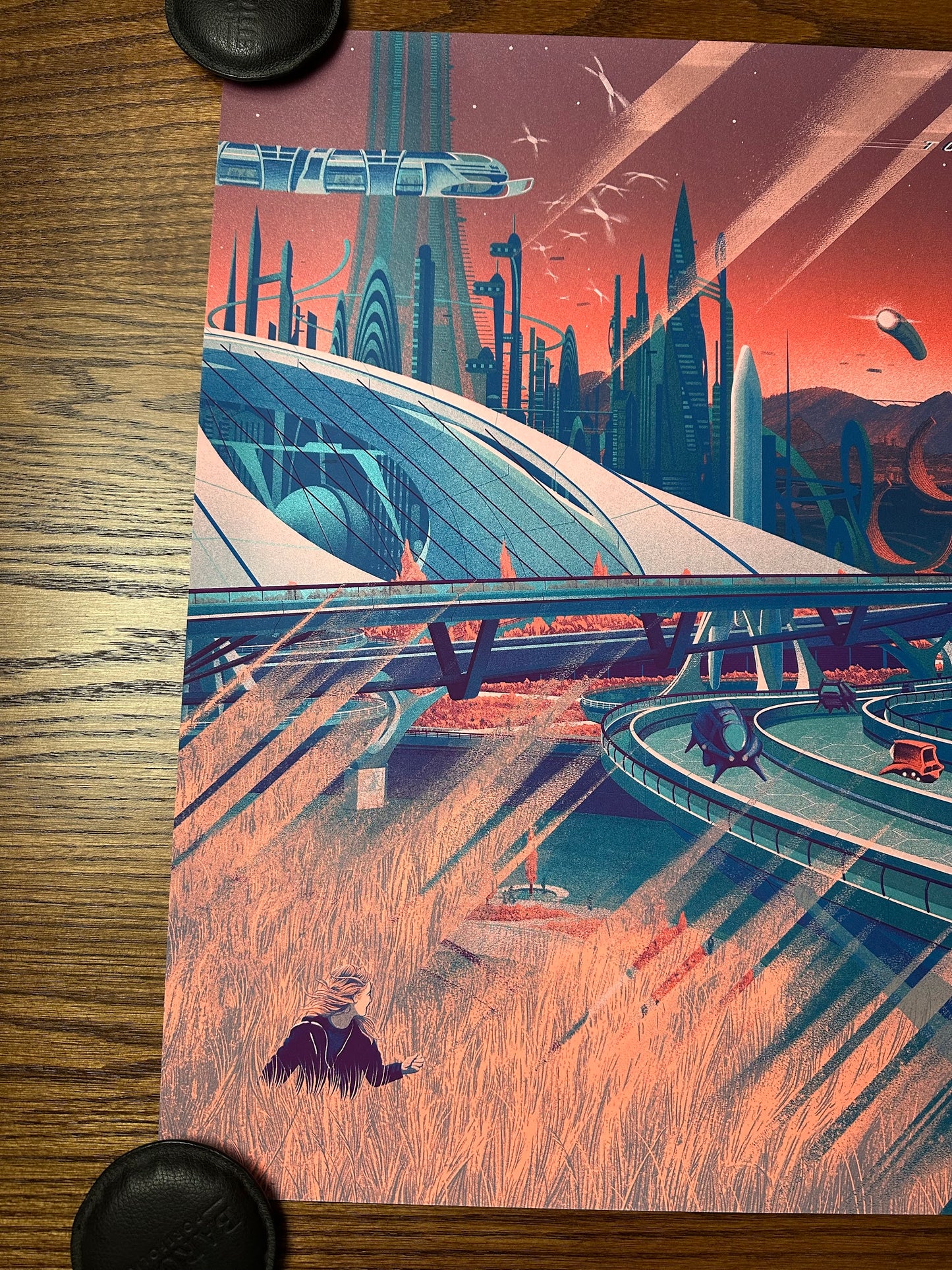 Kevin Tong – Disney's Tomorrowland, 36 x 24 in, poster, image 2