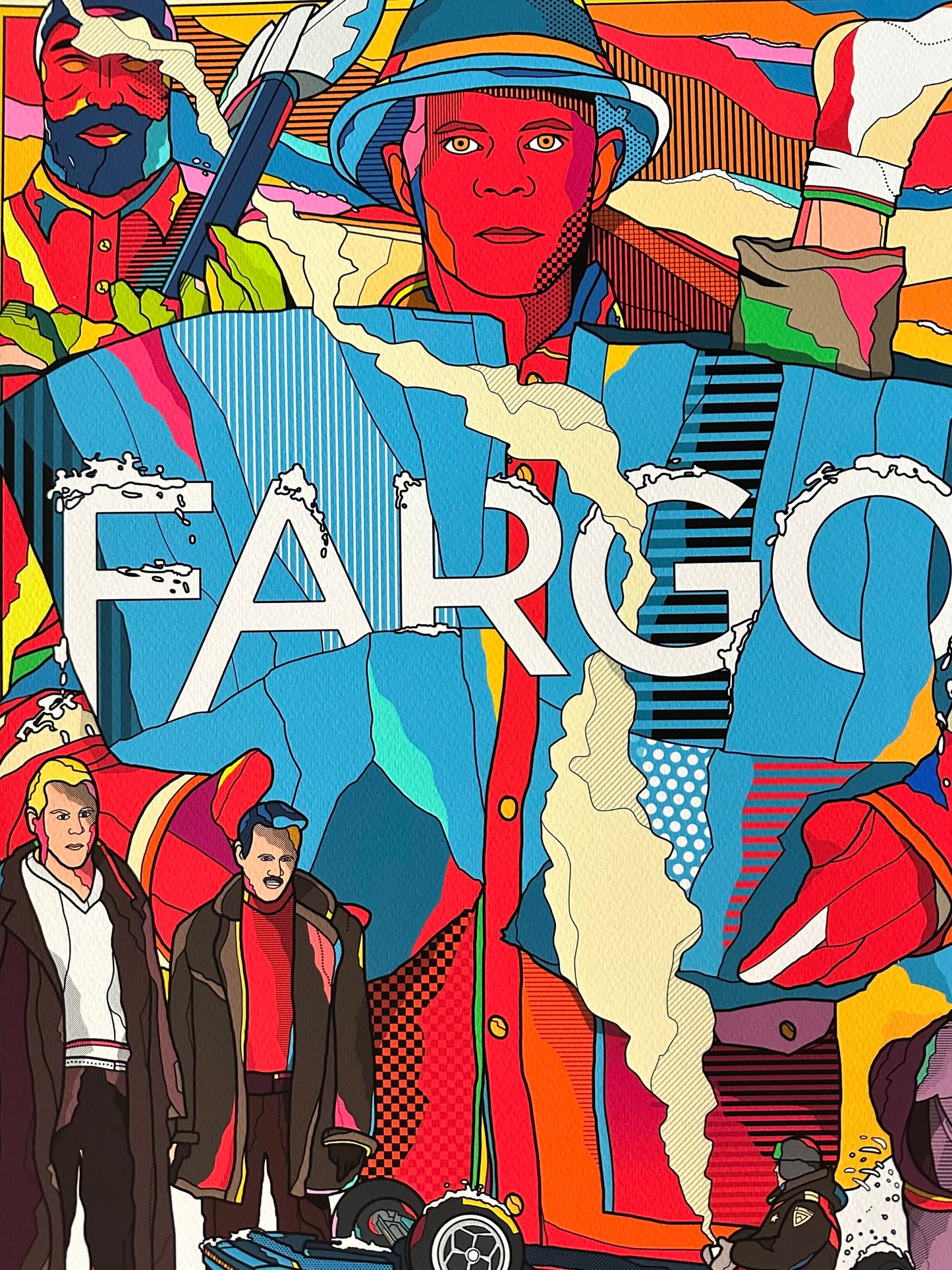 Van Orten – Fargo, 16 x 24 in, art print, image 3