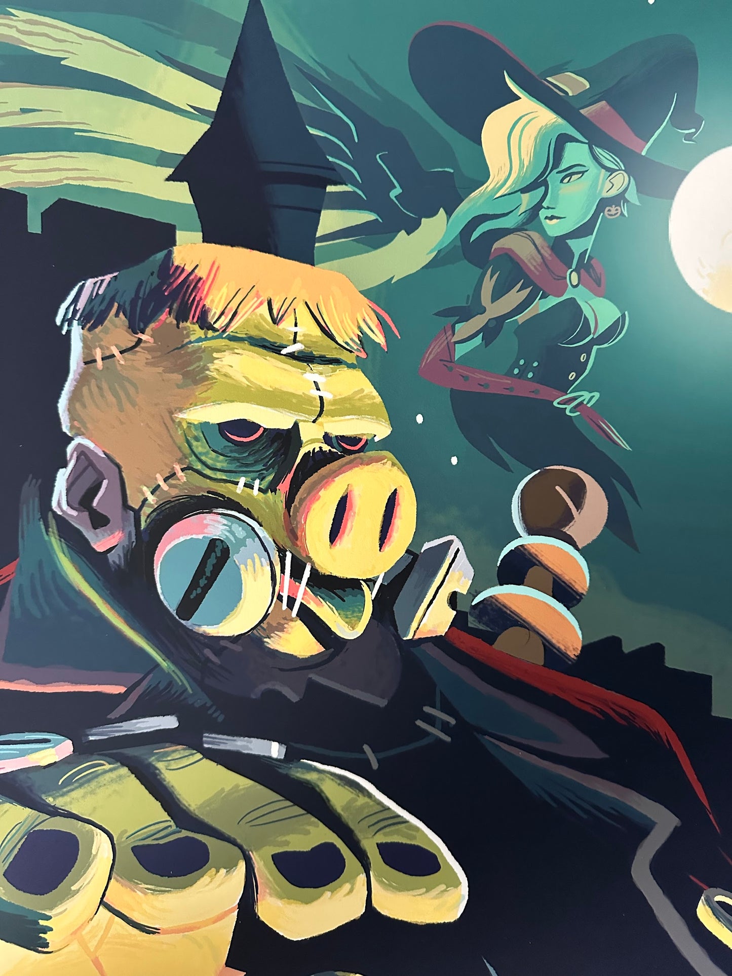 Glen Brogan – Junkenstein, 24 x 36 in, poster, image 2