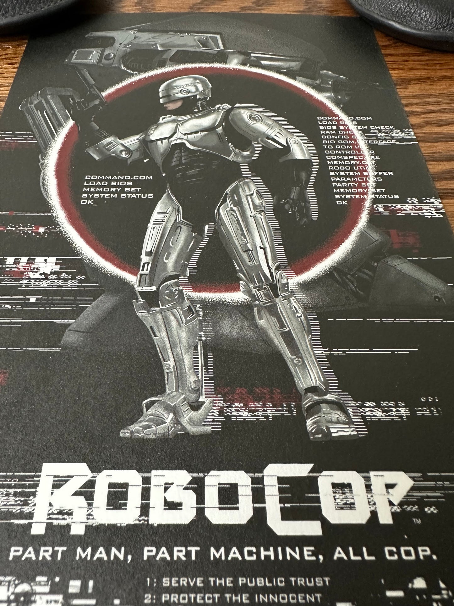Raid71 – Robocop Handbill, 6 x 9 in, art print, image 3
