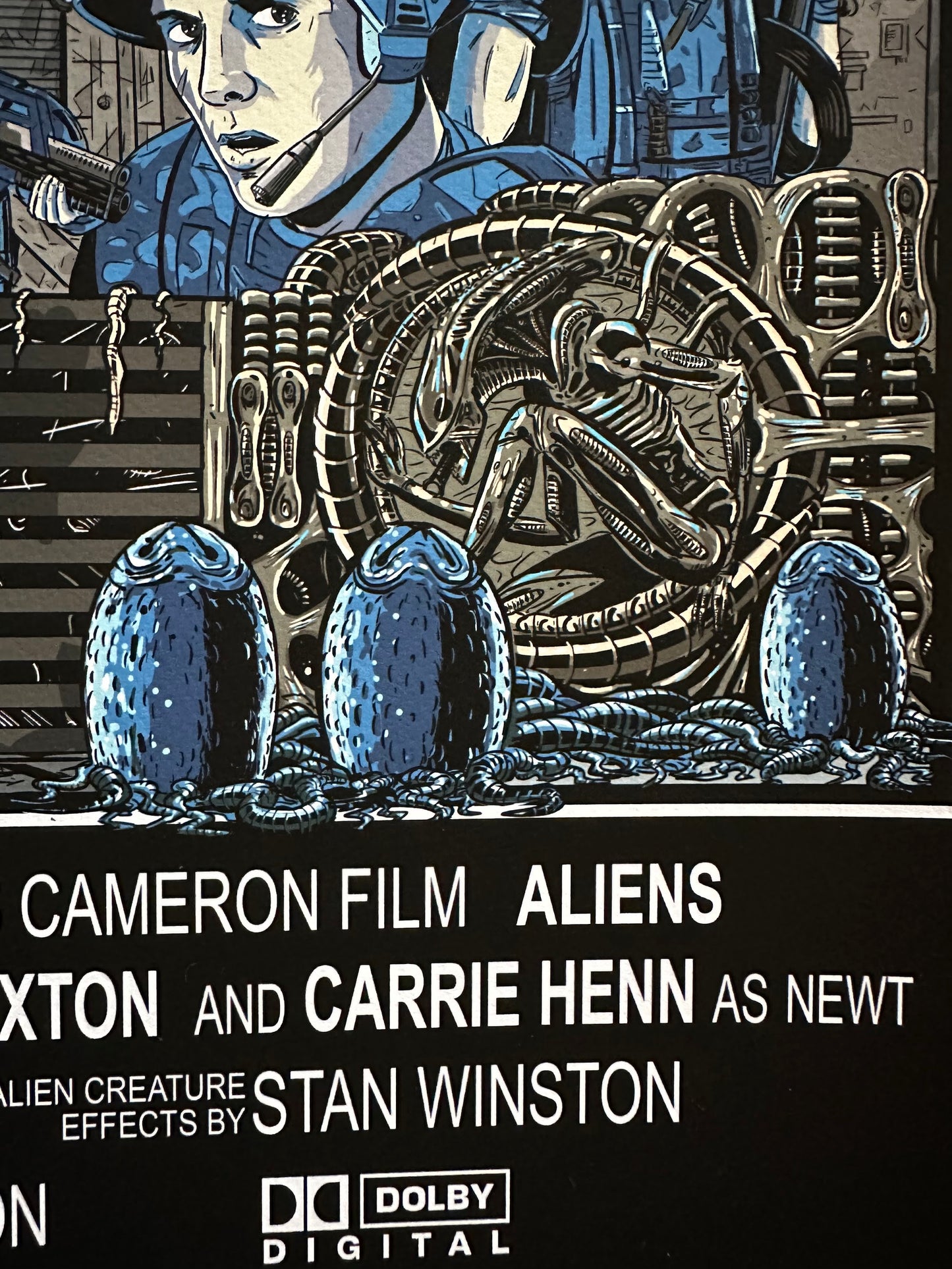 Aaron Haynes – Aliens, 24 x 36 in, poster, image 7