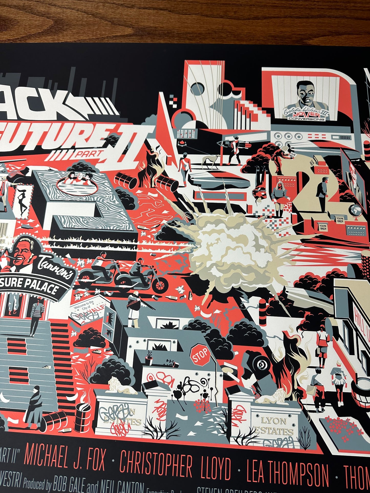 Adam Simpson – Back to the Future Part II, 36 x 24 in, poster, image 3