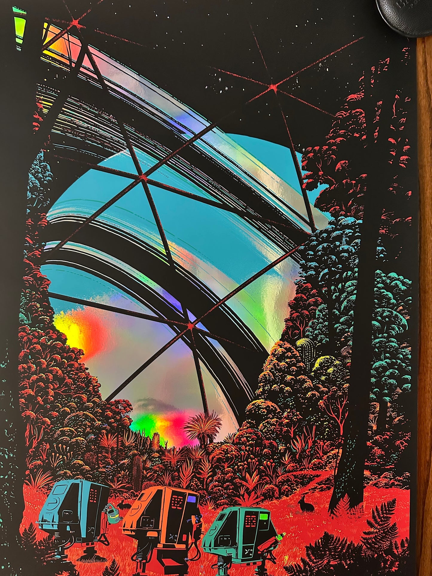 Raid71 – Silent Running Foil Variant, 24 x 36 in, poster, image 2