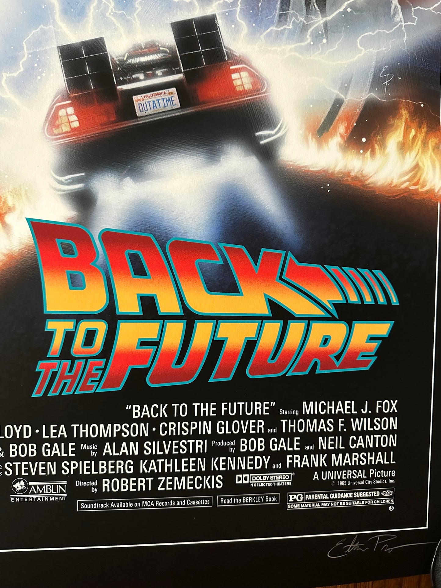 Ethan Pro – Back to the Future, 24 x 36 in, poster, image 5