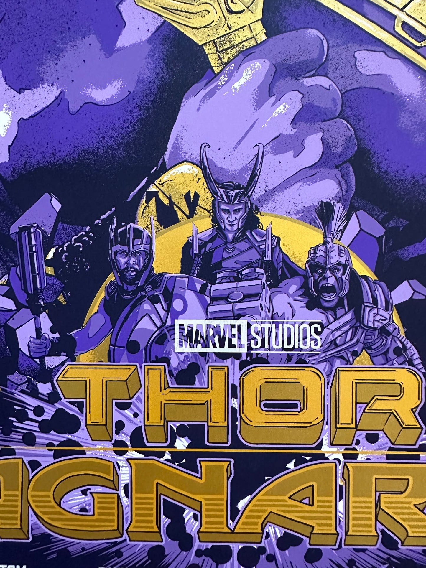 Vance Kelly – Thor Ragnarok Valkyrie Variant, 24 x 36 in, poster, image 5