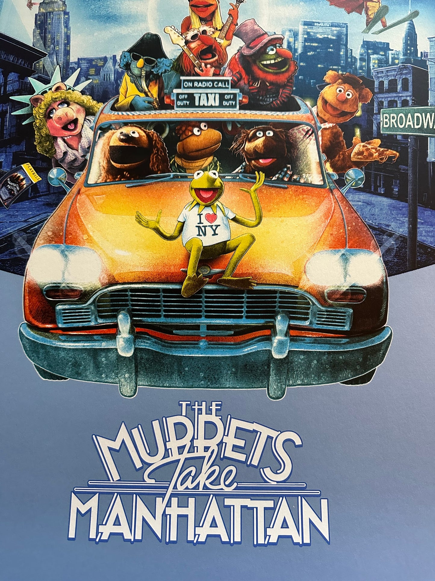 Kevin Wilson – Muppets take Manhattan, 24 x 36 in, poster, image 4