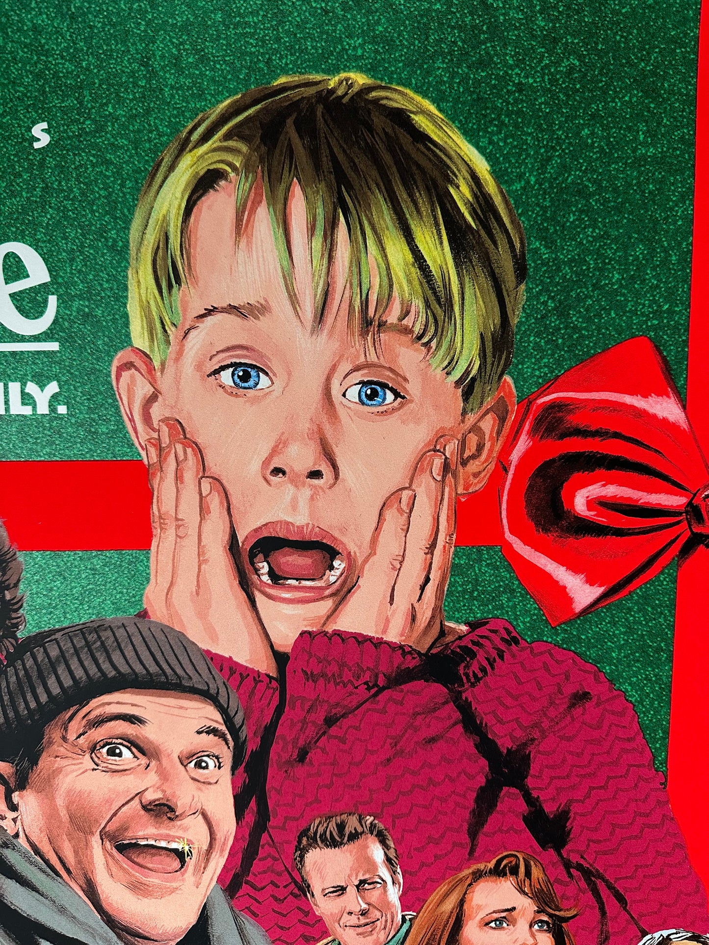 Paul Mann – Home Alone, 36 x 24 in, poster, image 2
