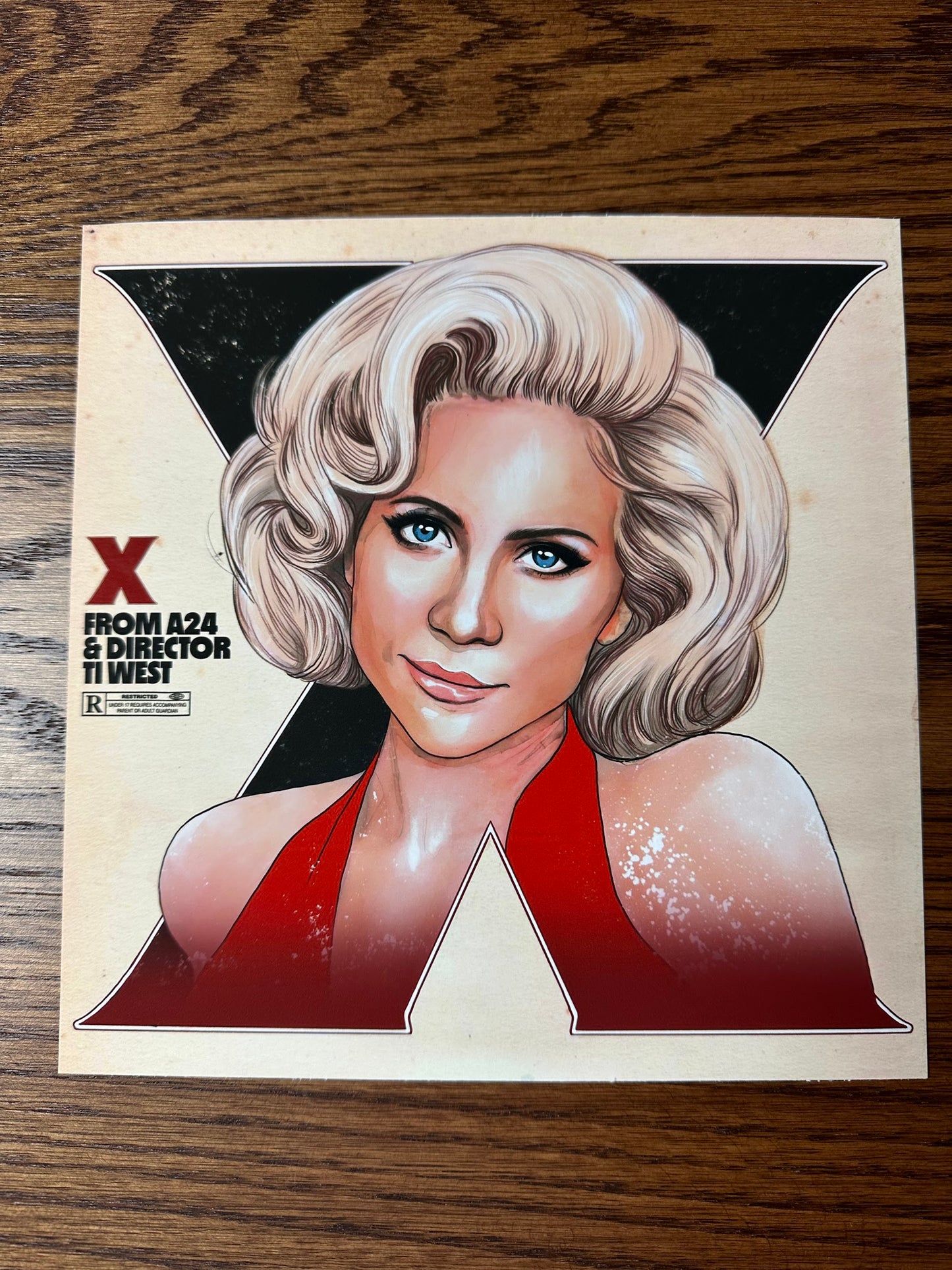 Shawn Mansfield – X Bobby-Lynne Portrait, 8 x 8 in, art print