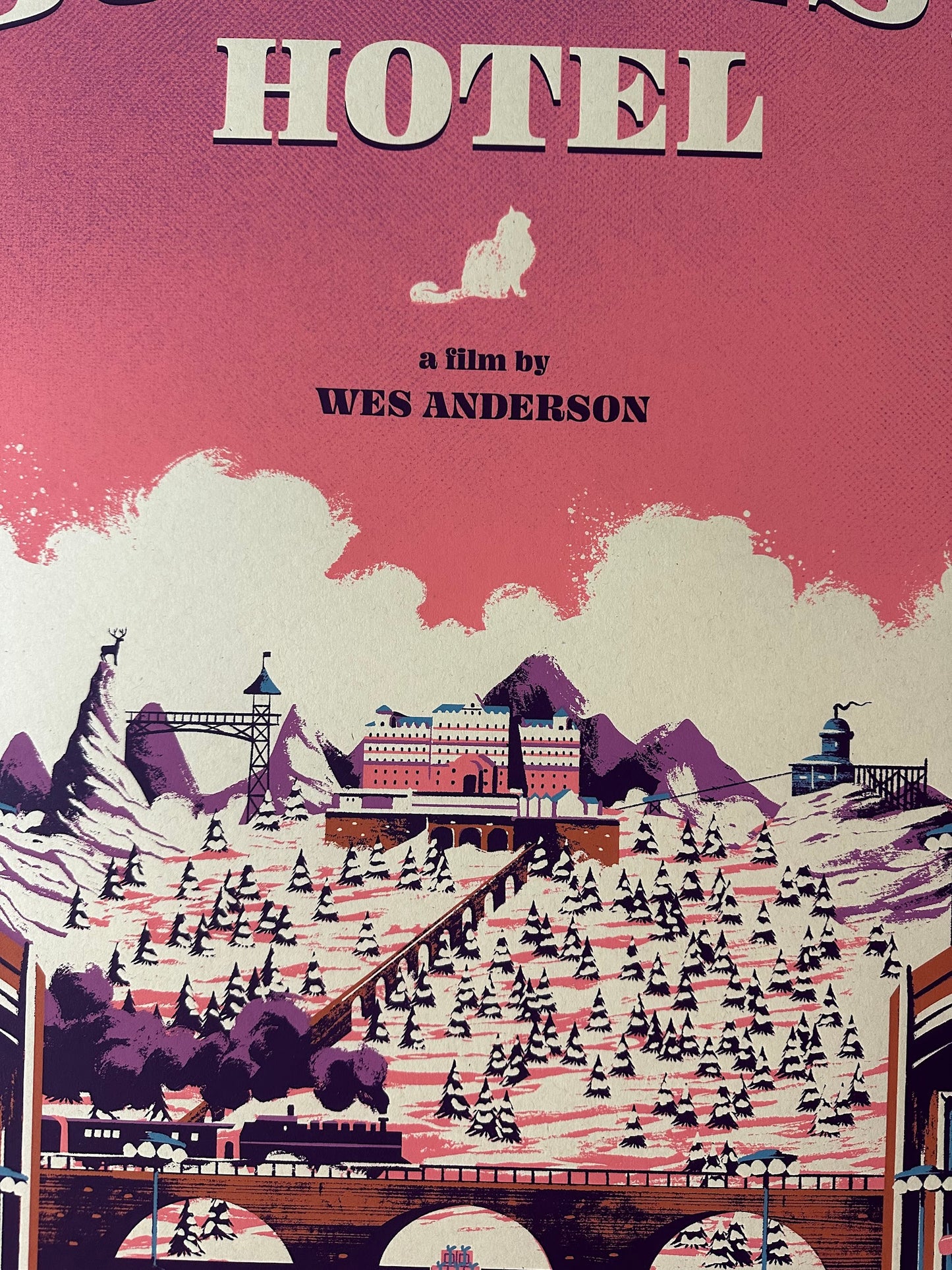 Marie Bergeron – The Grand Budapest Hotel, 24 x 36 in, poster, image 3