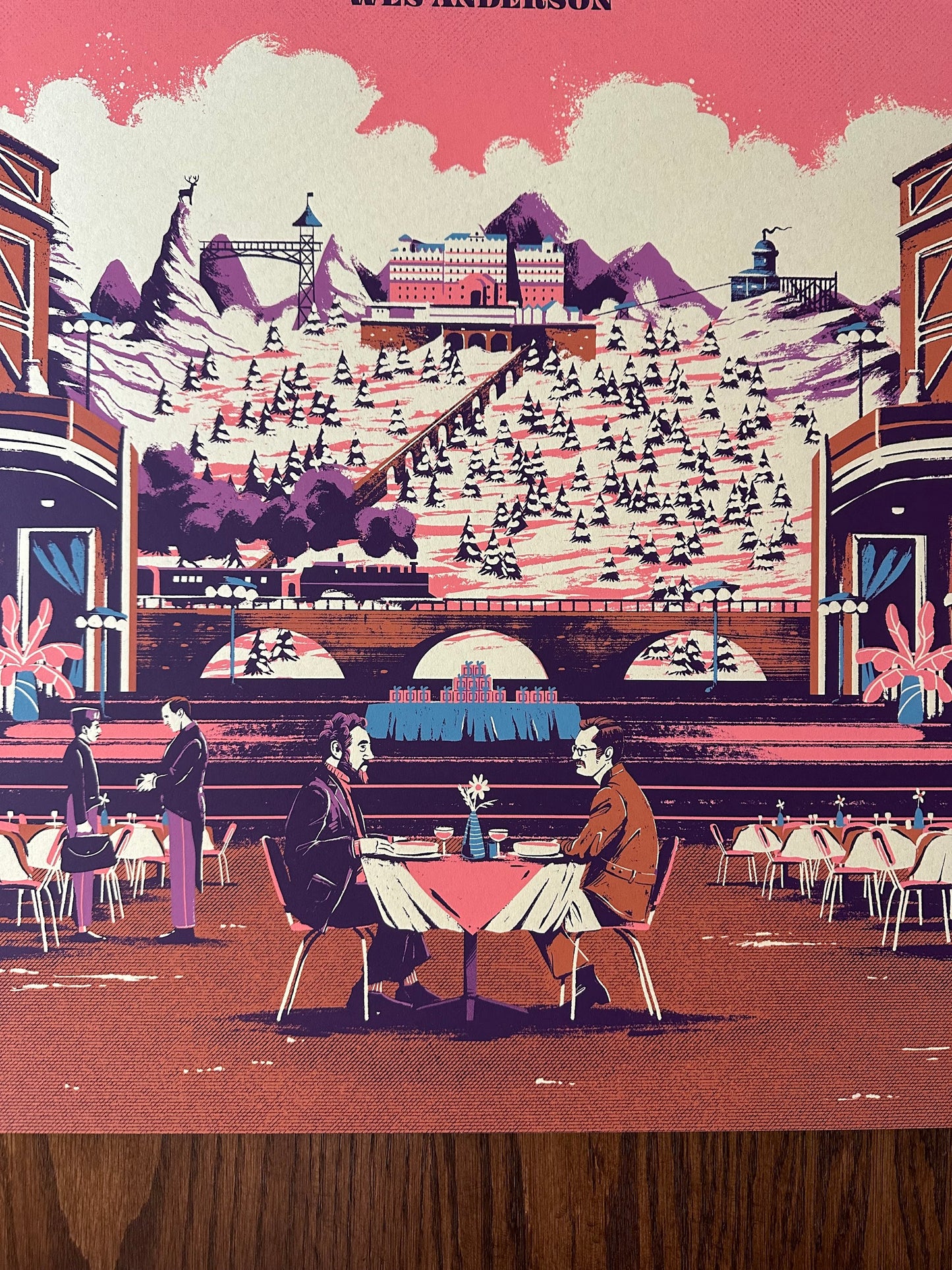 Marie Bergeron – The Grand Budapest Hotel, 24 x 36 in, poster, image 4