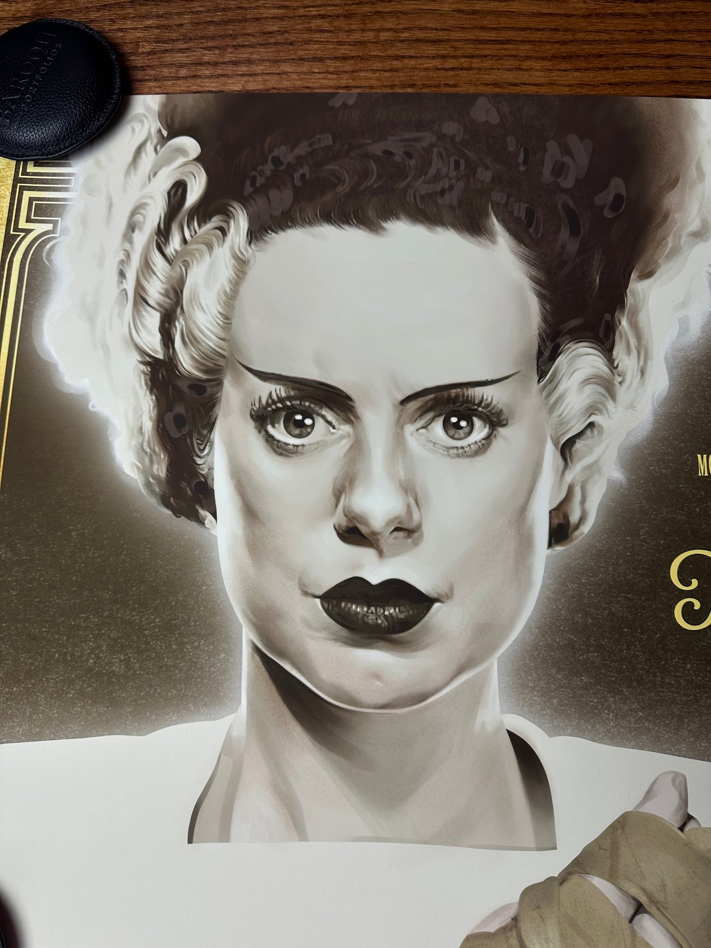 Michael Dunbabin – The Bride of Frankenstein, 24 x 18 in, art print, image 3