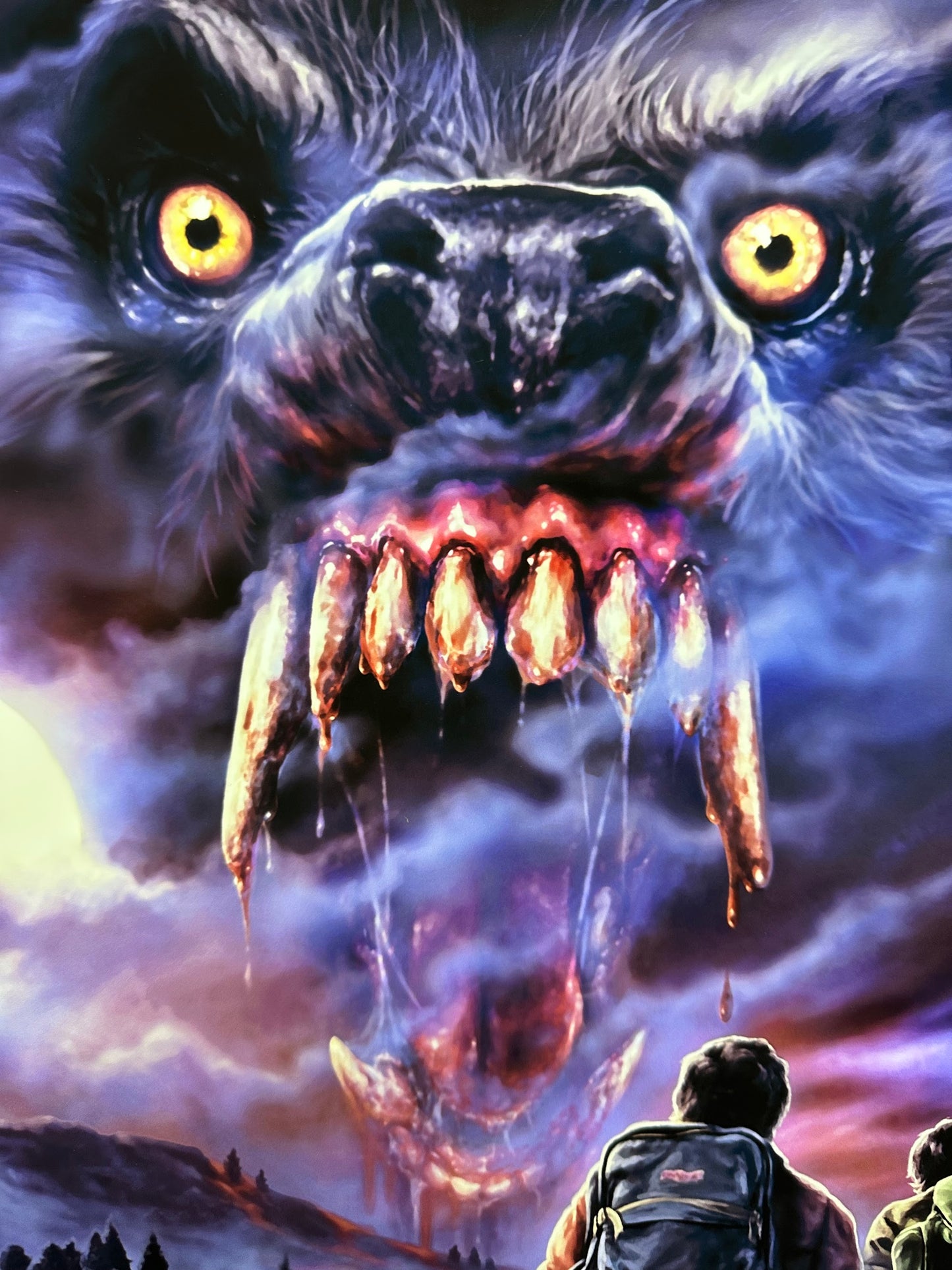 Justin Osbourn – American Werewolf in London, 18 x 24 in, art print, image 3