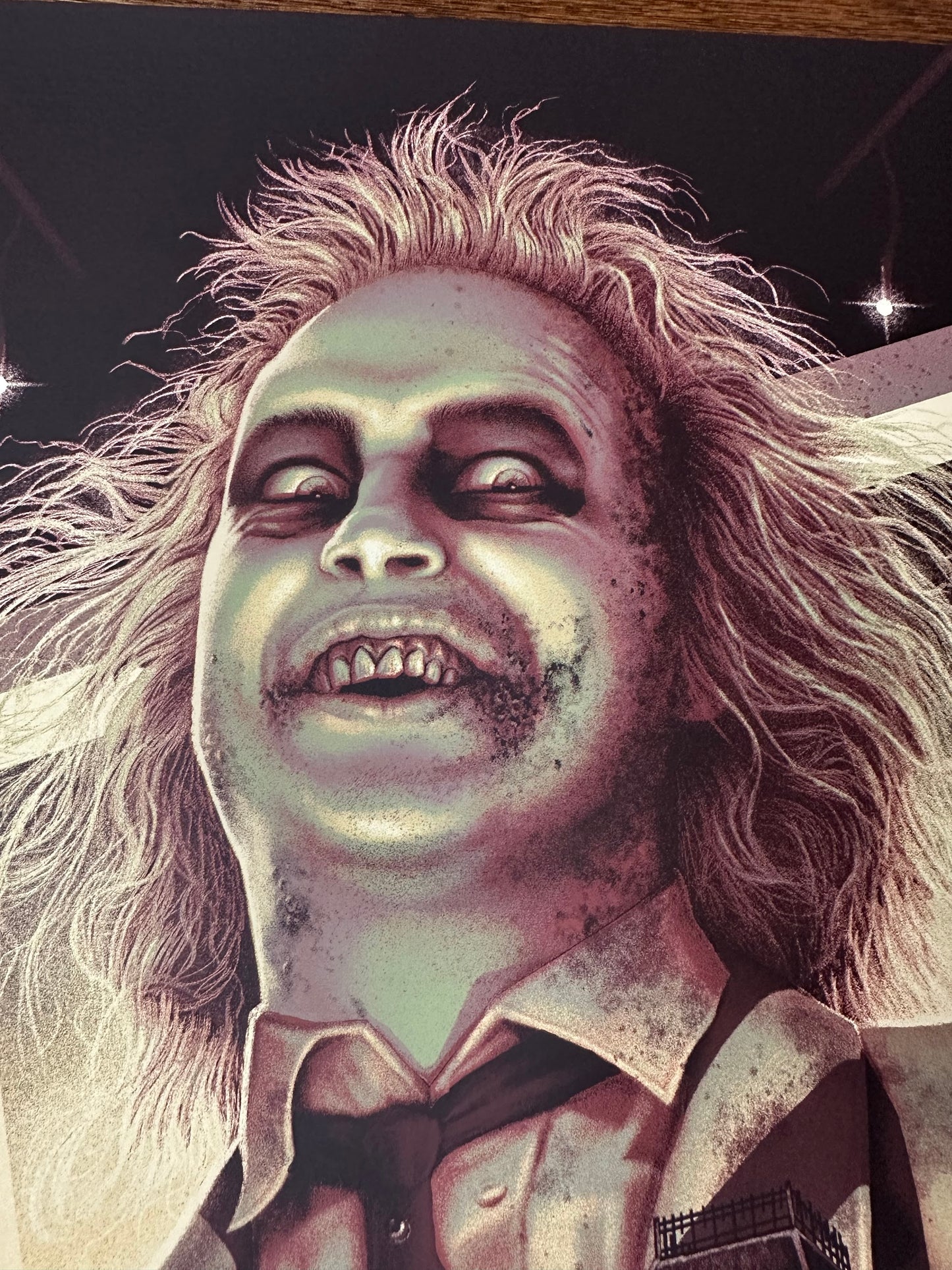 Matt Ryan Tobin – Beetlejuice Variant, 36 x 24 in, poster, image 2