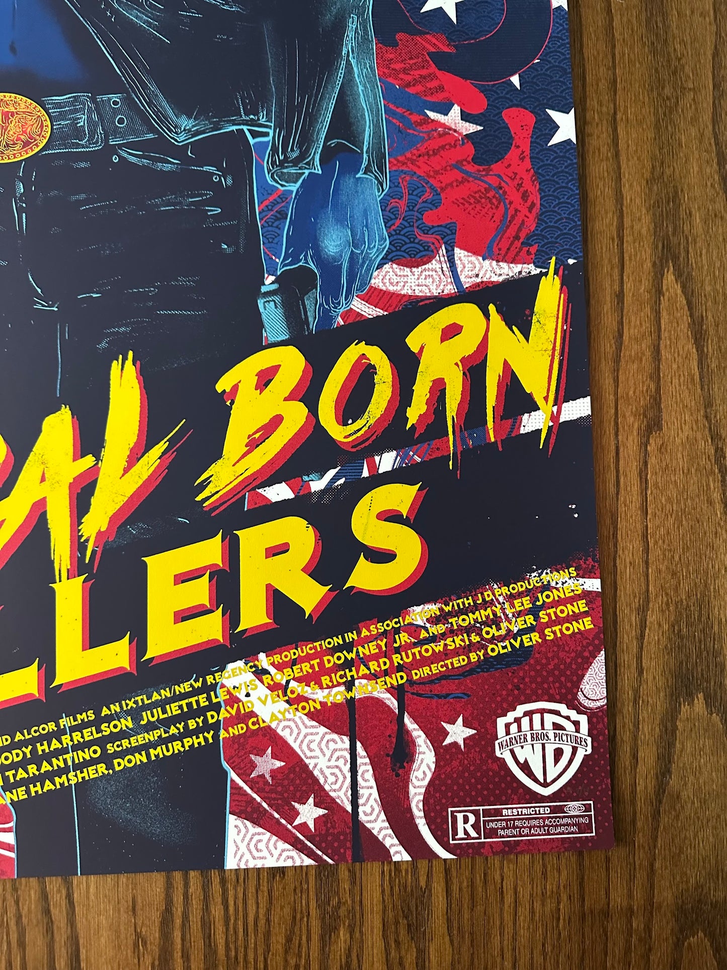 Nikita Kaun – Natural Born Killers, 24 x 36 in, poster, image 7