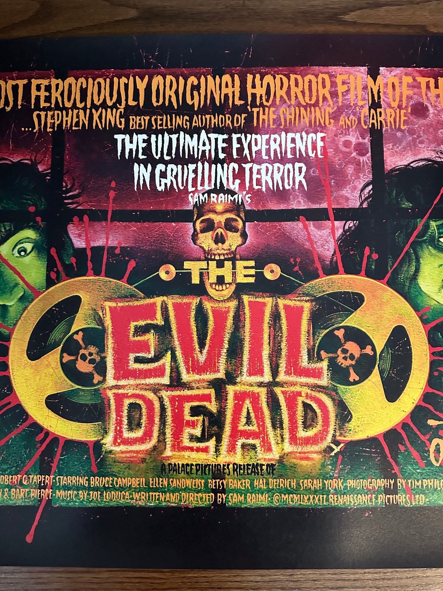 Graham Humphrey – Evil Dead, 36 x 24 in, poster, image 3