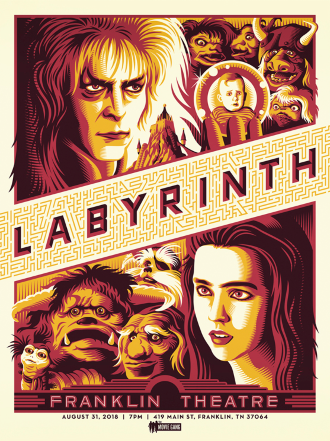 Ryan Brinkerhoff - Labyrinth 18x24 movie poster - detail image 6