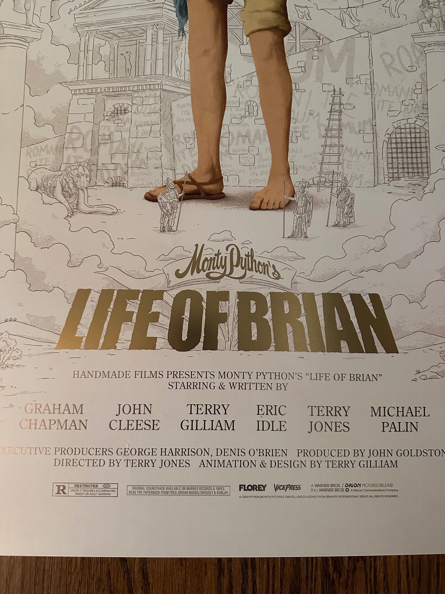 Florey – Life of Brian, 24 x 36 in, poster, image 8