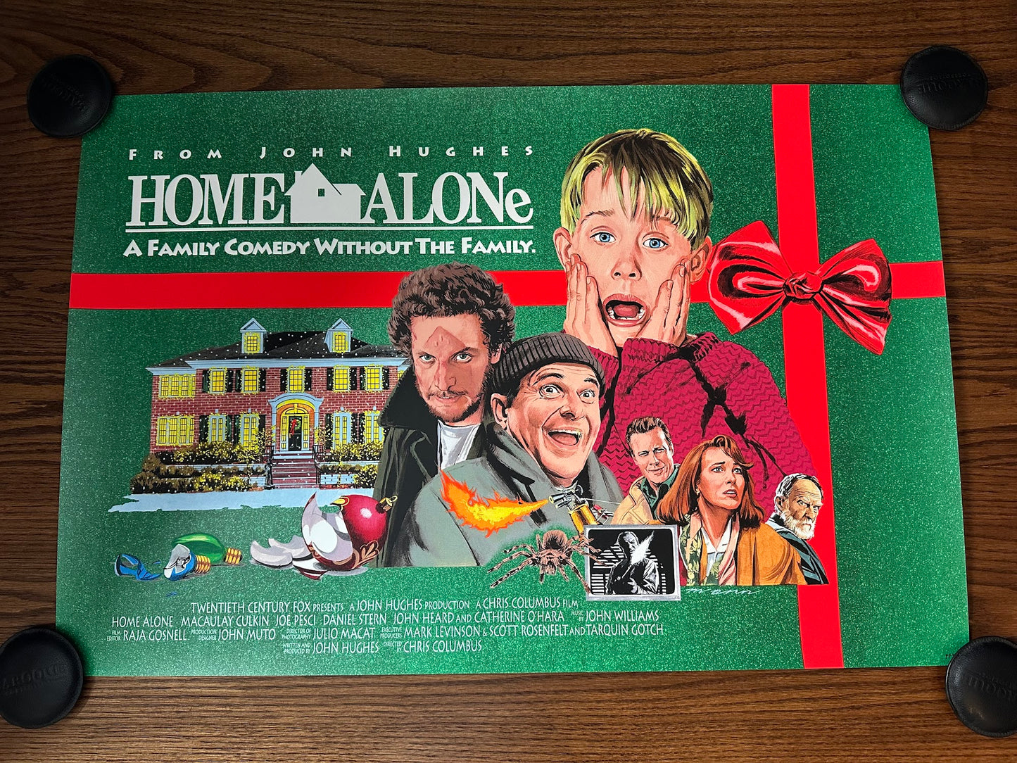 Paul Mann – Home Alone, 36 x 24 in, poster