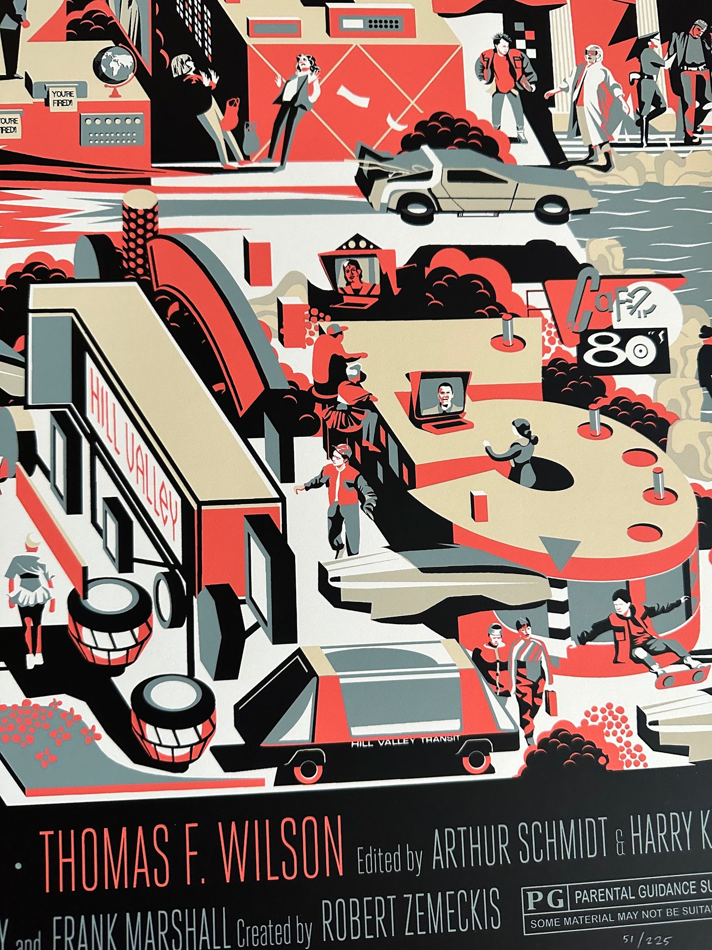 Adam Simpson – Back to the Future Part II, 36 x 24 in, poster, image 2