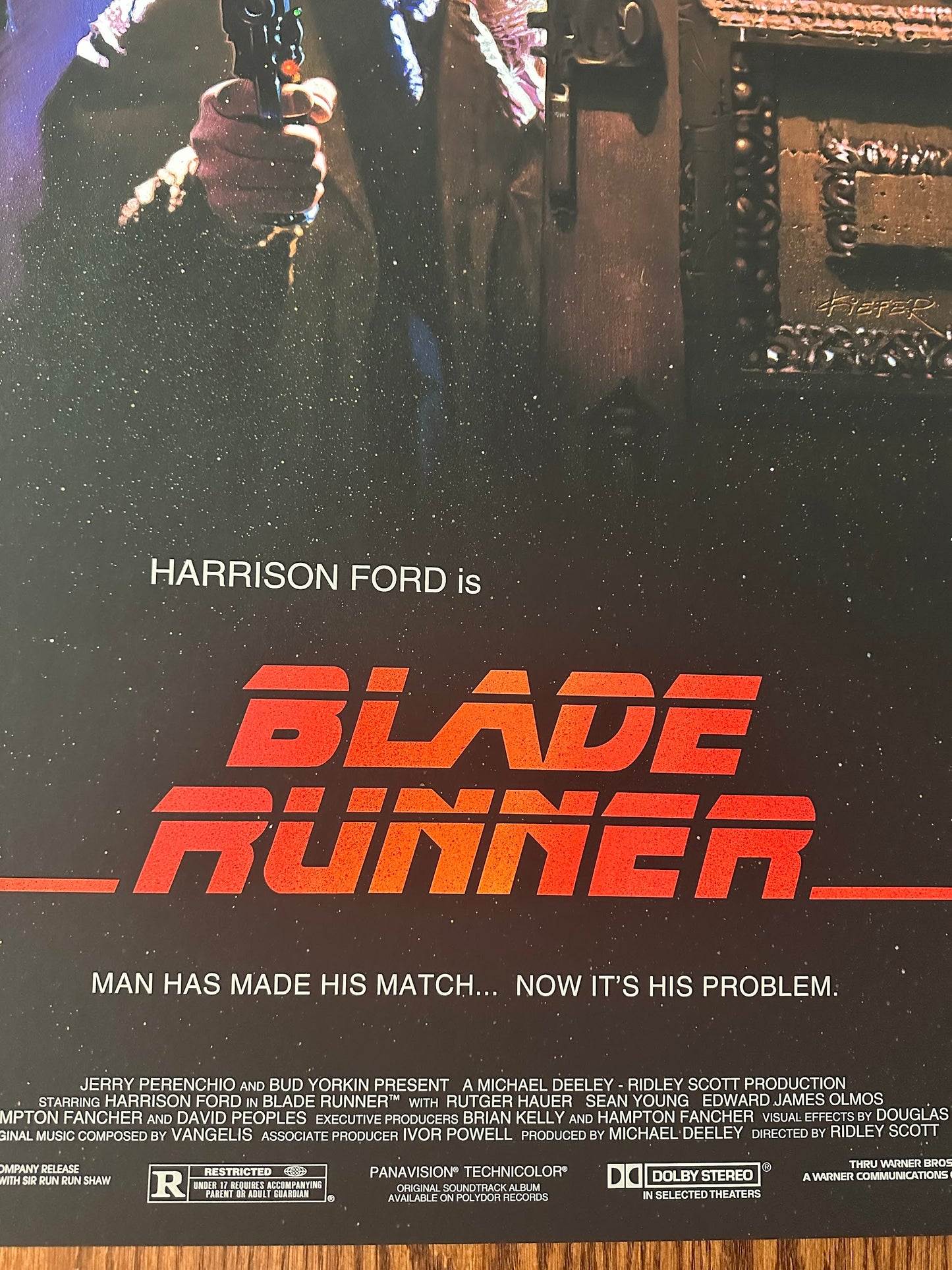 Alfons Kiefer – Blade Runner Variant, 24 x 36 in, poster, image 4
