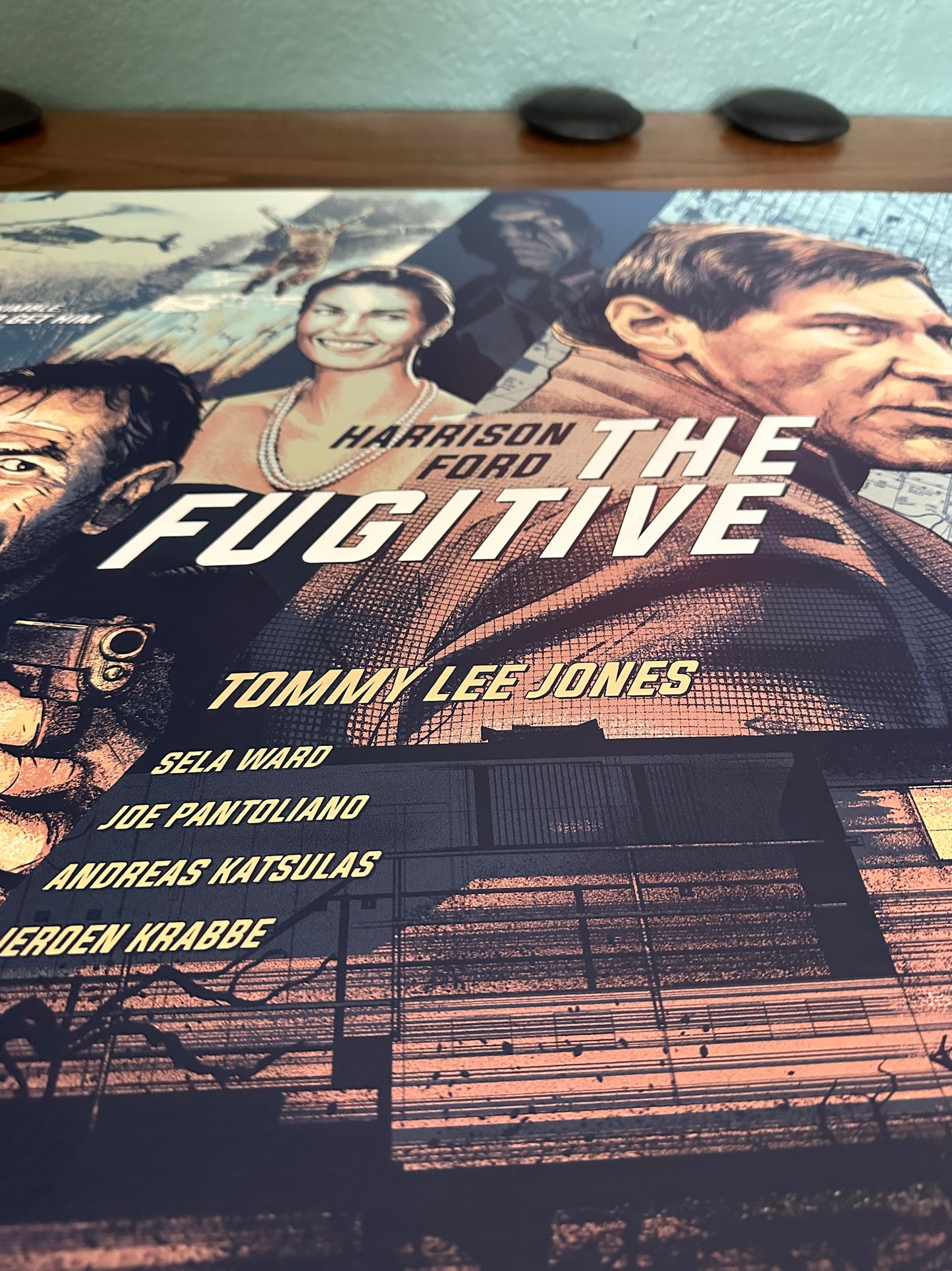 Aurelio Lorenzo – The Fugitive, 36 x 24 in, poster, image 8