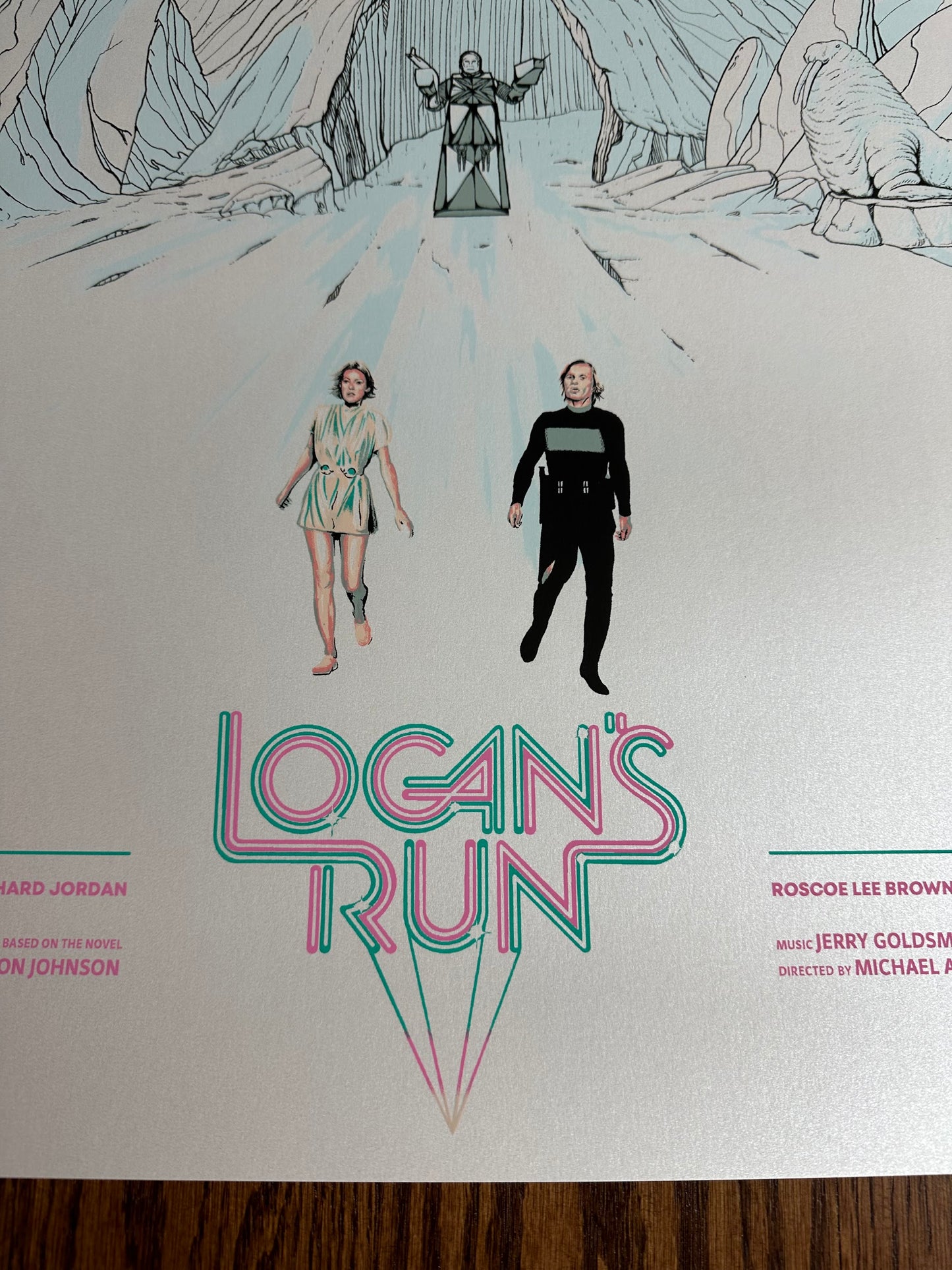 Cristian Eres – Logan's Run, 24 x 36 in, poster, image 2