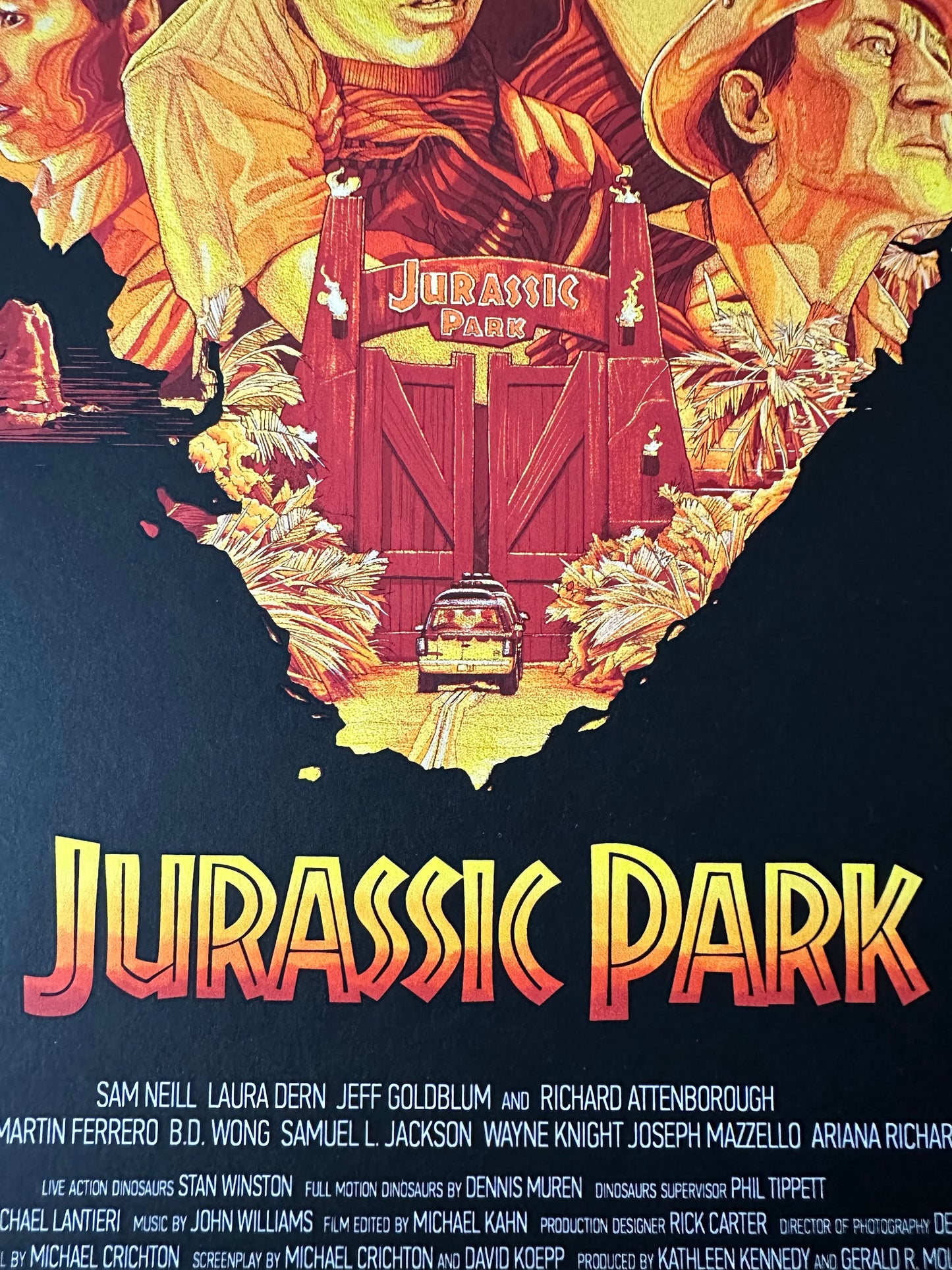 Tavo Montanez – Jurassic Park, 24 x 36 in, poster, image 7