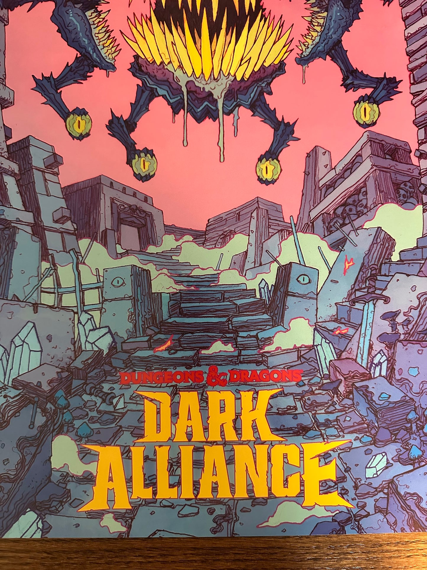 Death Burger - Dungeons and Dragons Dark Alliance 18x24 movie poster - detail image 3