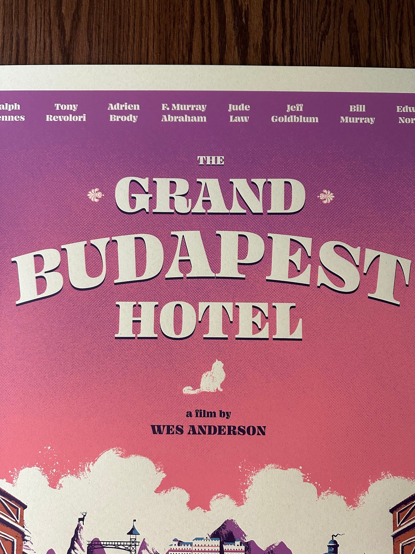 Marie Bergeron – The Grand Budapest Hotel, 24 x 36 in, poster, image 2