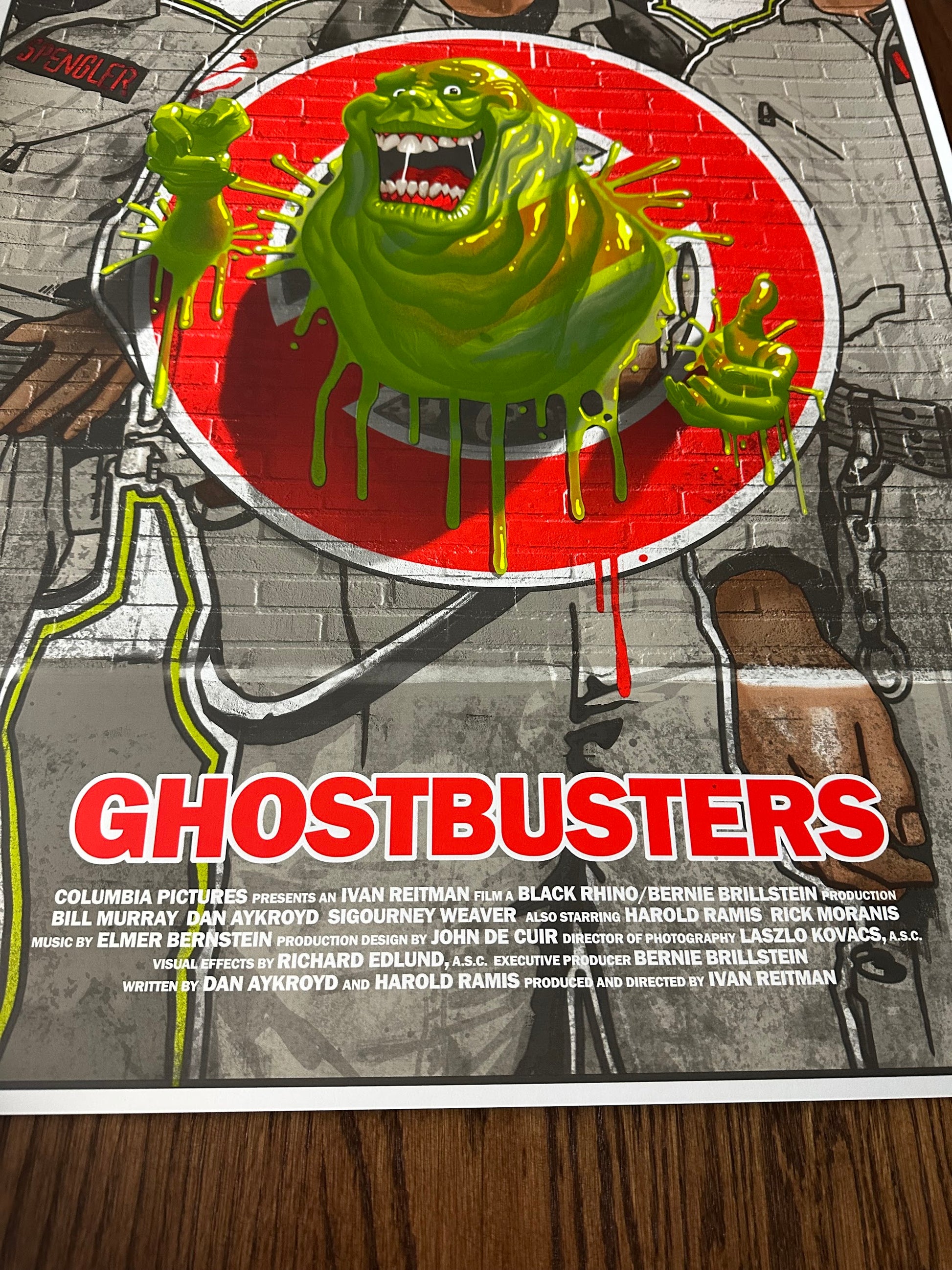 Yvan Quinet – Ghostbusters, 24 x 36 in, poster, image 6