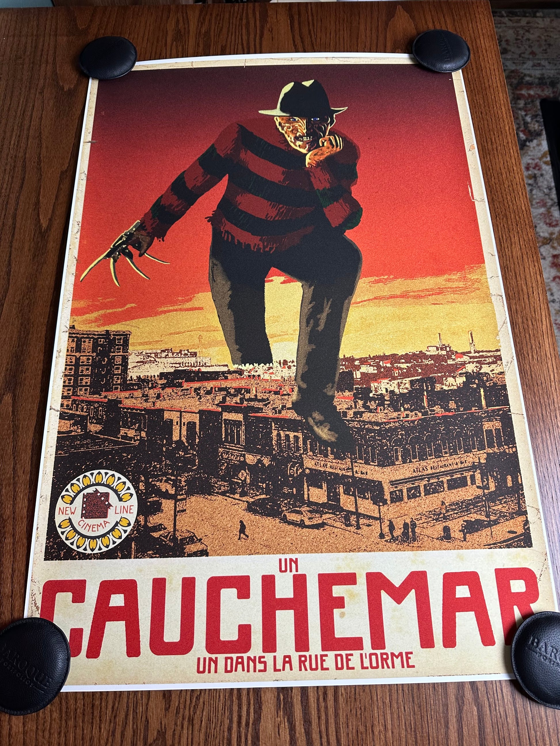 Todd Alcott – A Nightmare on Elm Street, 24 x 36 in, poster
