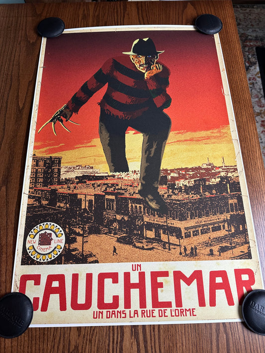 Todd Alcott – A Nightmare on Elm Street, 24 x 36 in, poster