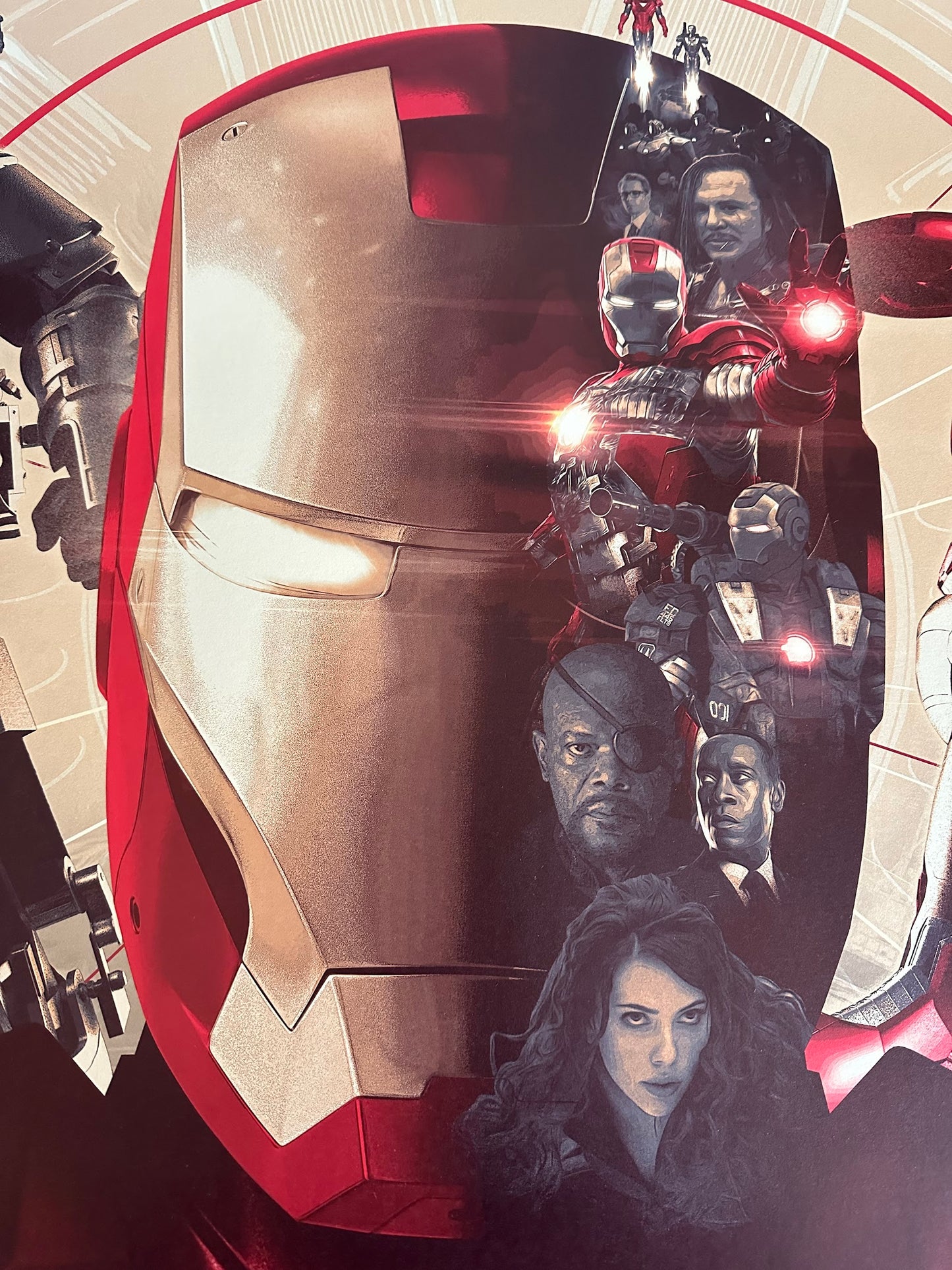 Devin Schoeffler – Iron Man Triptych, 36 x 24 in, poster, image 5