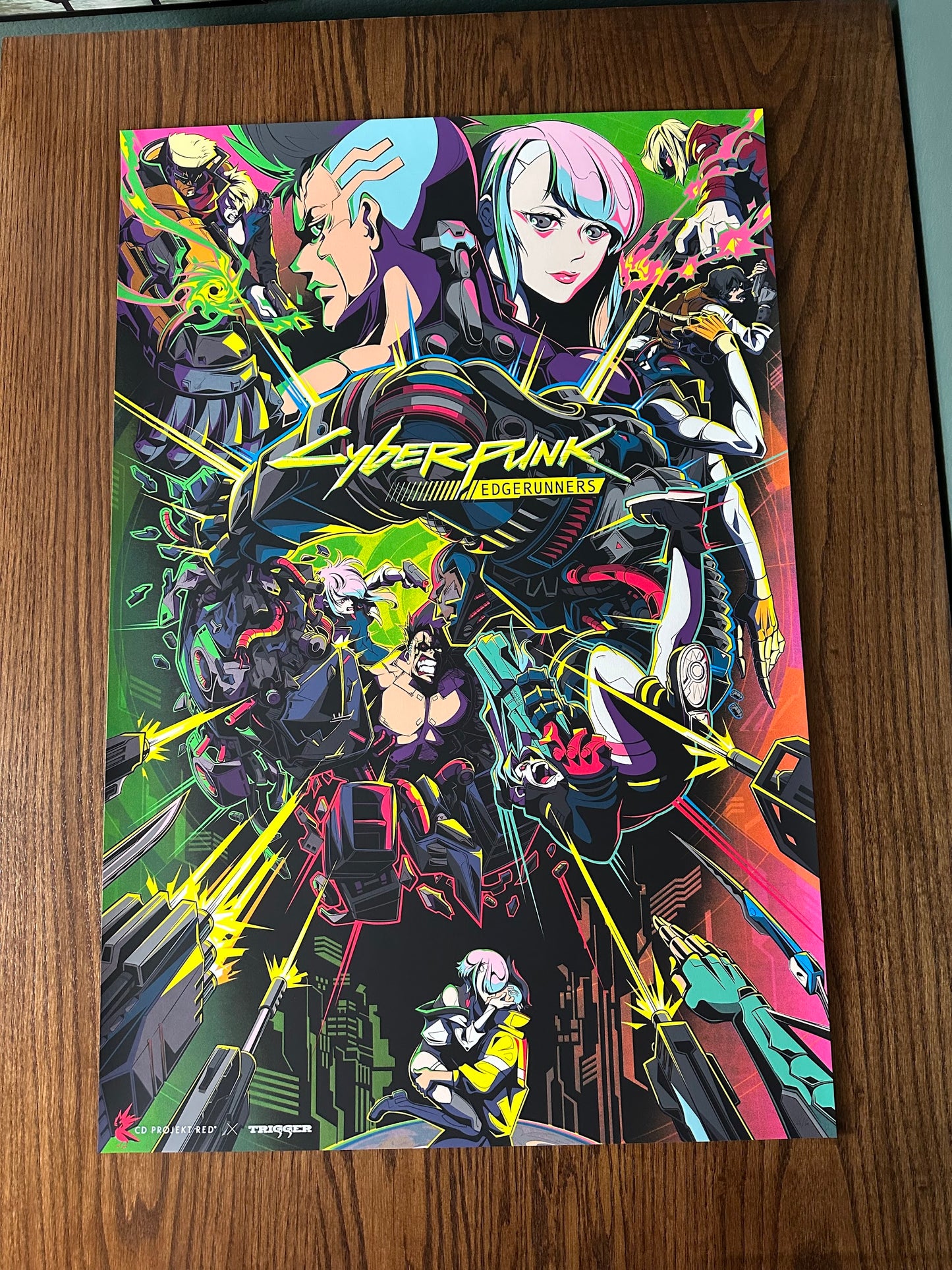 Man-Tsun Tsang - Cyberpunk Edgerunners 24x36 movie poster