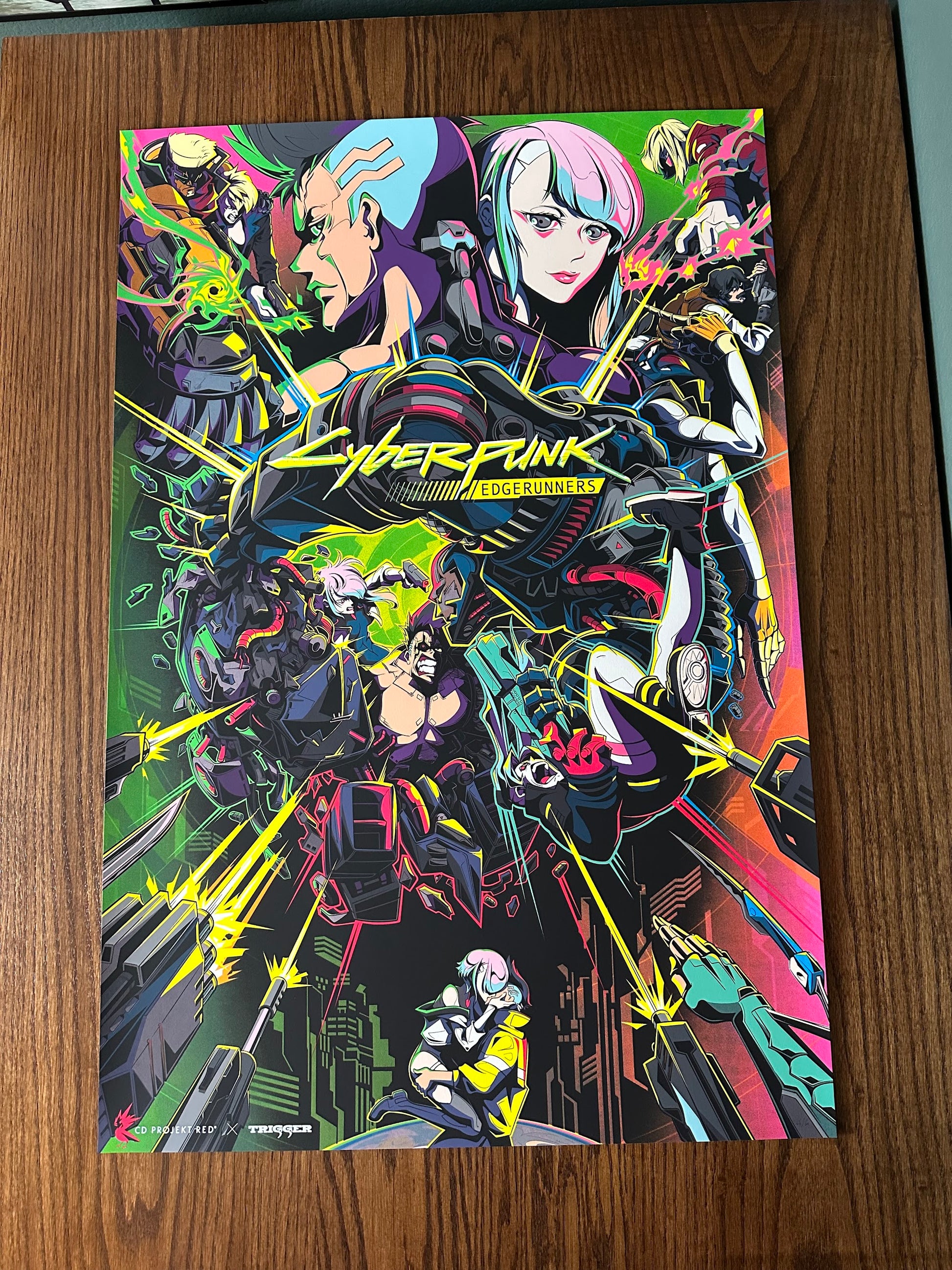 Man-Tsun Tsang - Cyberpunk Edgerunners 24x36 movie poster