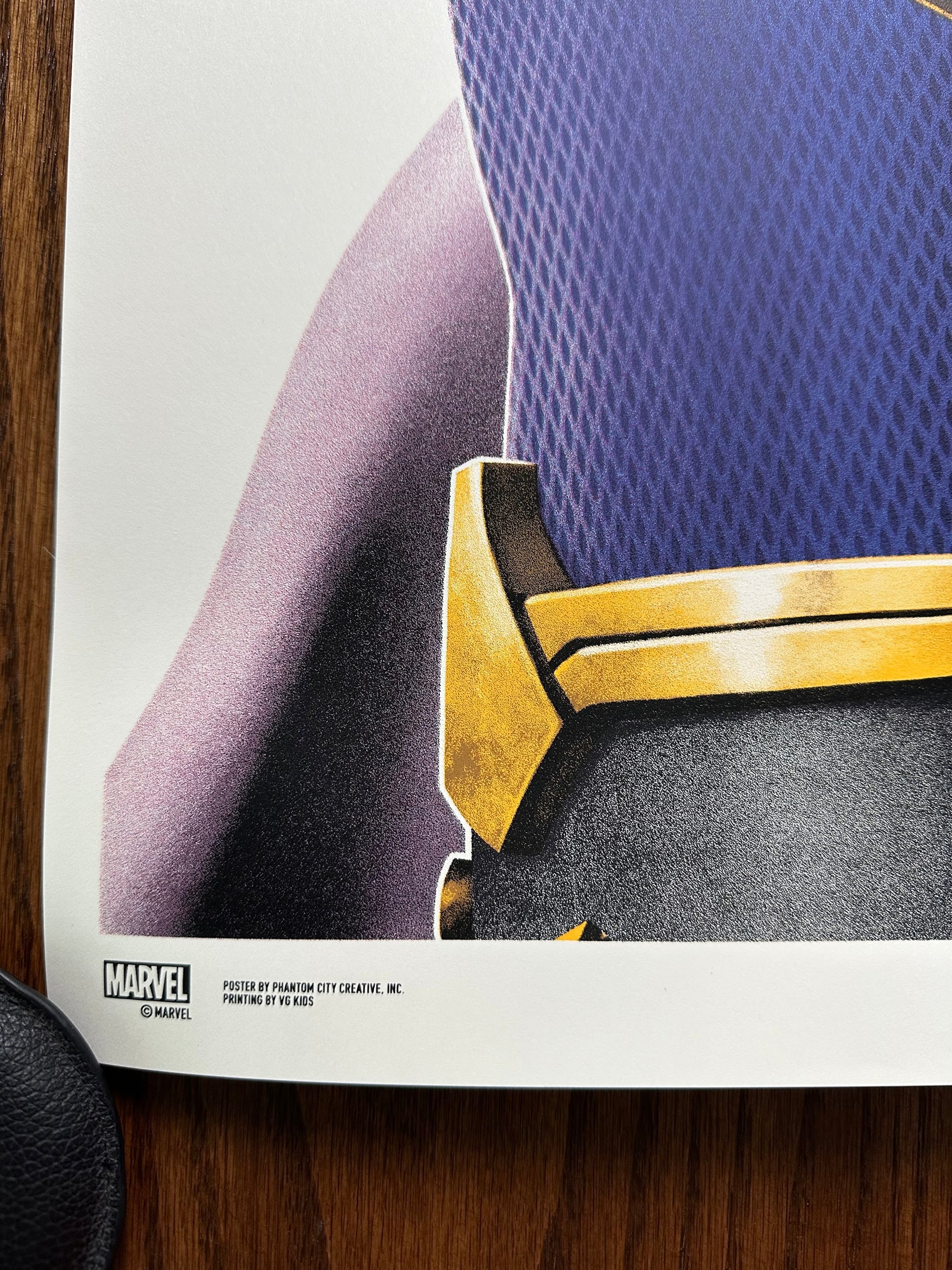 Phantom City Creative – Thanos Infinity Gauntlet, 24 x 36 in, poster, image 6