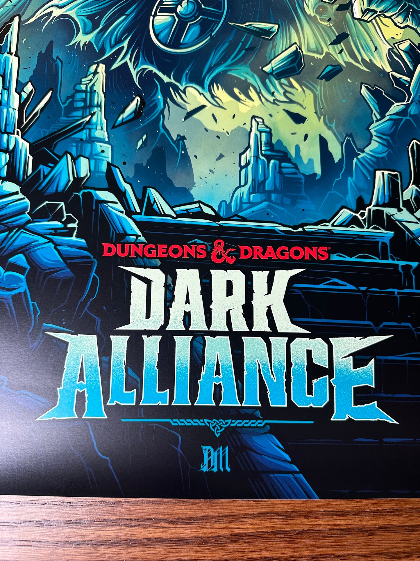 Dan Mumford – Dungeons and Dragons Dark Alliance, 18 x 24 in, art print, image 4